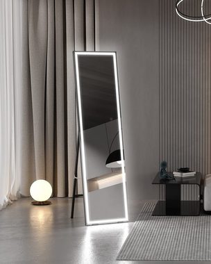 Dripex Ganzkörperspiegel LED Ganzkörperspiegel mit Beleuchtung Wandspiegel
