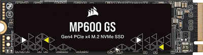 Corsair MP600 GS 2 TB interne SSD (2 TB) 4800 MB/S Lesegeschwindigkeit, 4500 MB/S Schreibgeschwindigkeit