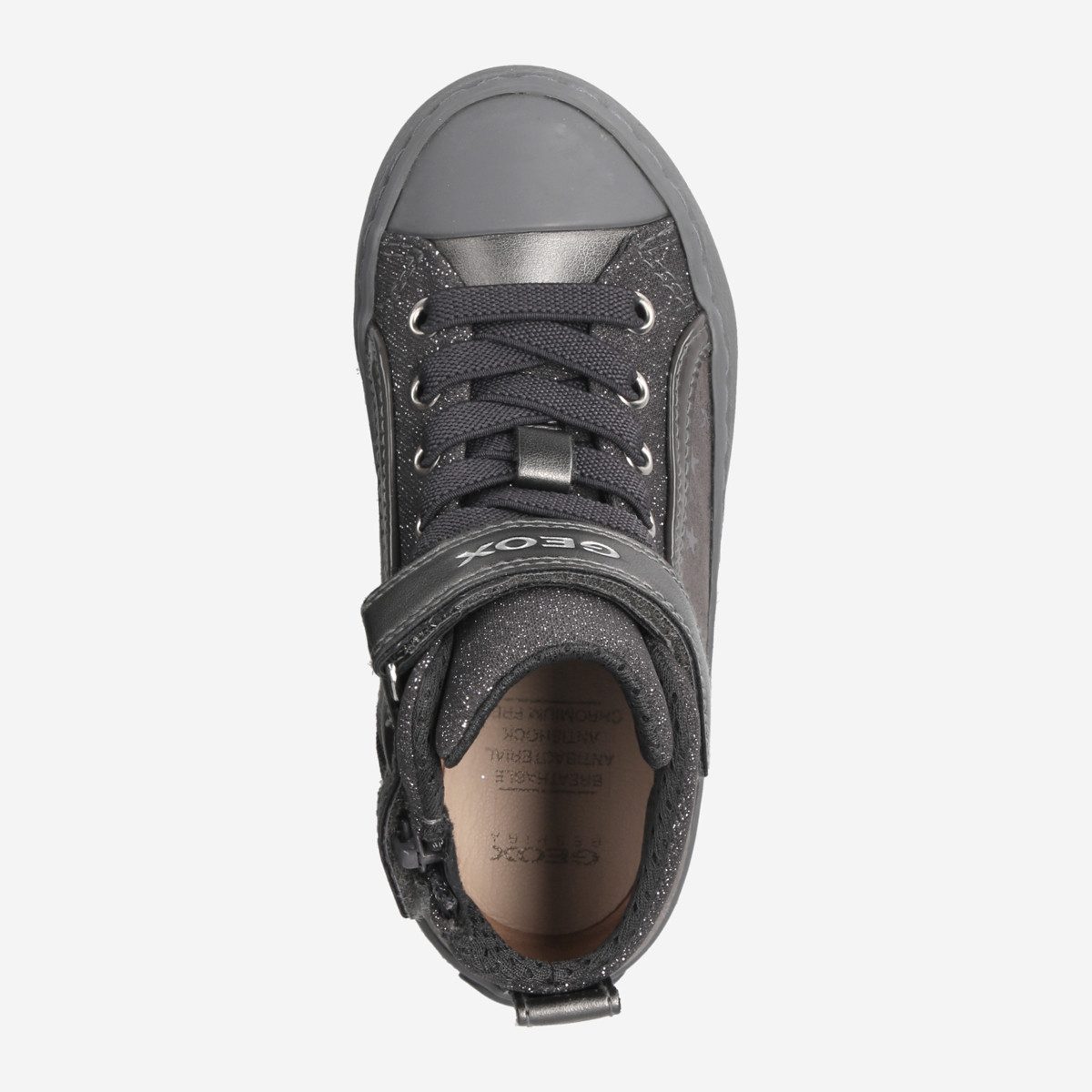 Geox GEOX KALISPERA, Sneaker, Grau, metallik, Kinder Sneaker