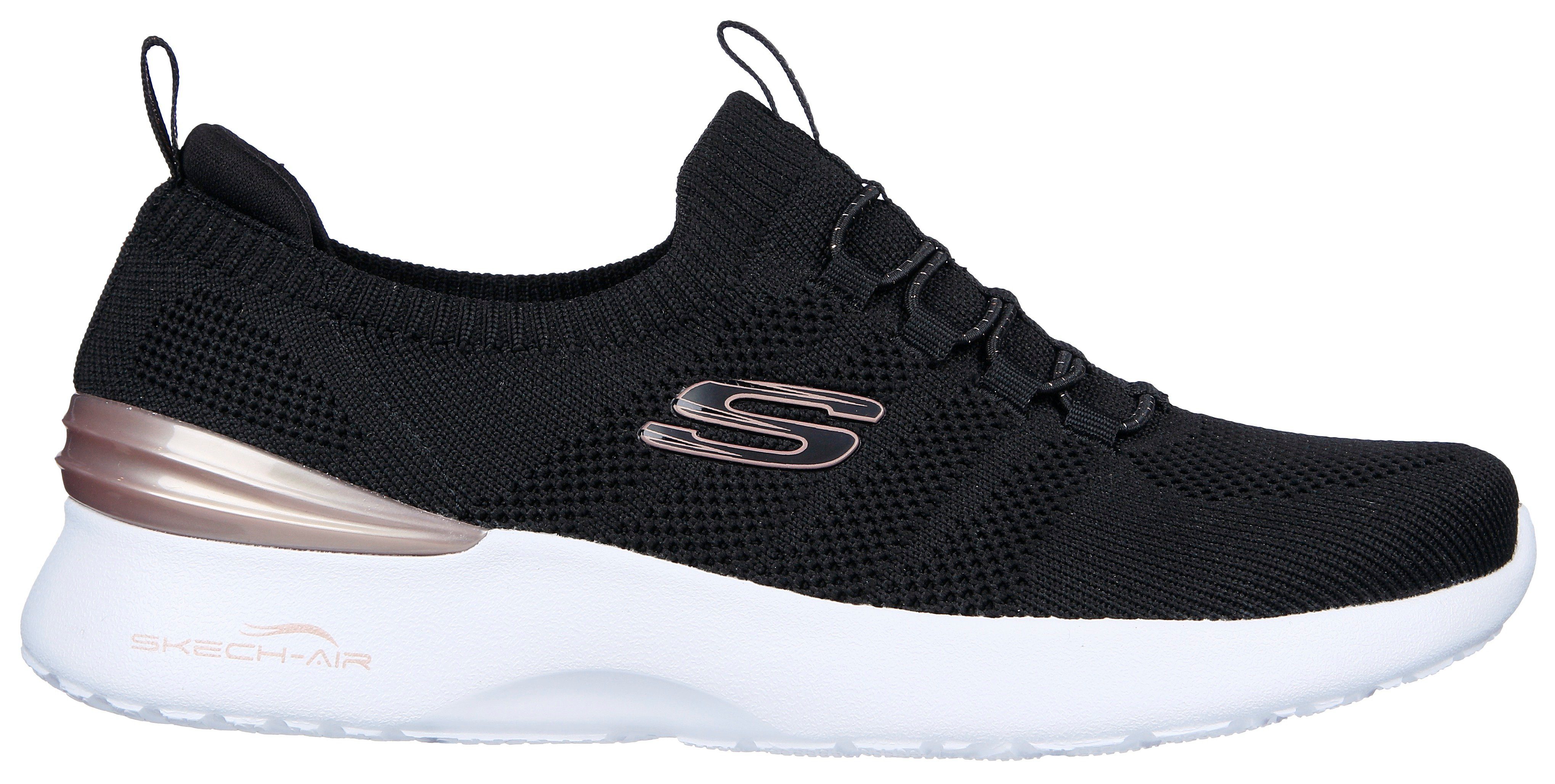 Skechers SKECH-AIR DYNAMIGHT - Slip-On Sneaker Schlupfschuh, Slipper, Freizeitschuh mit Gummizug