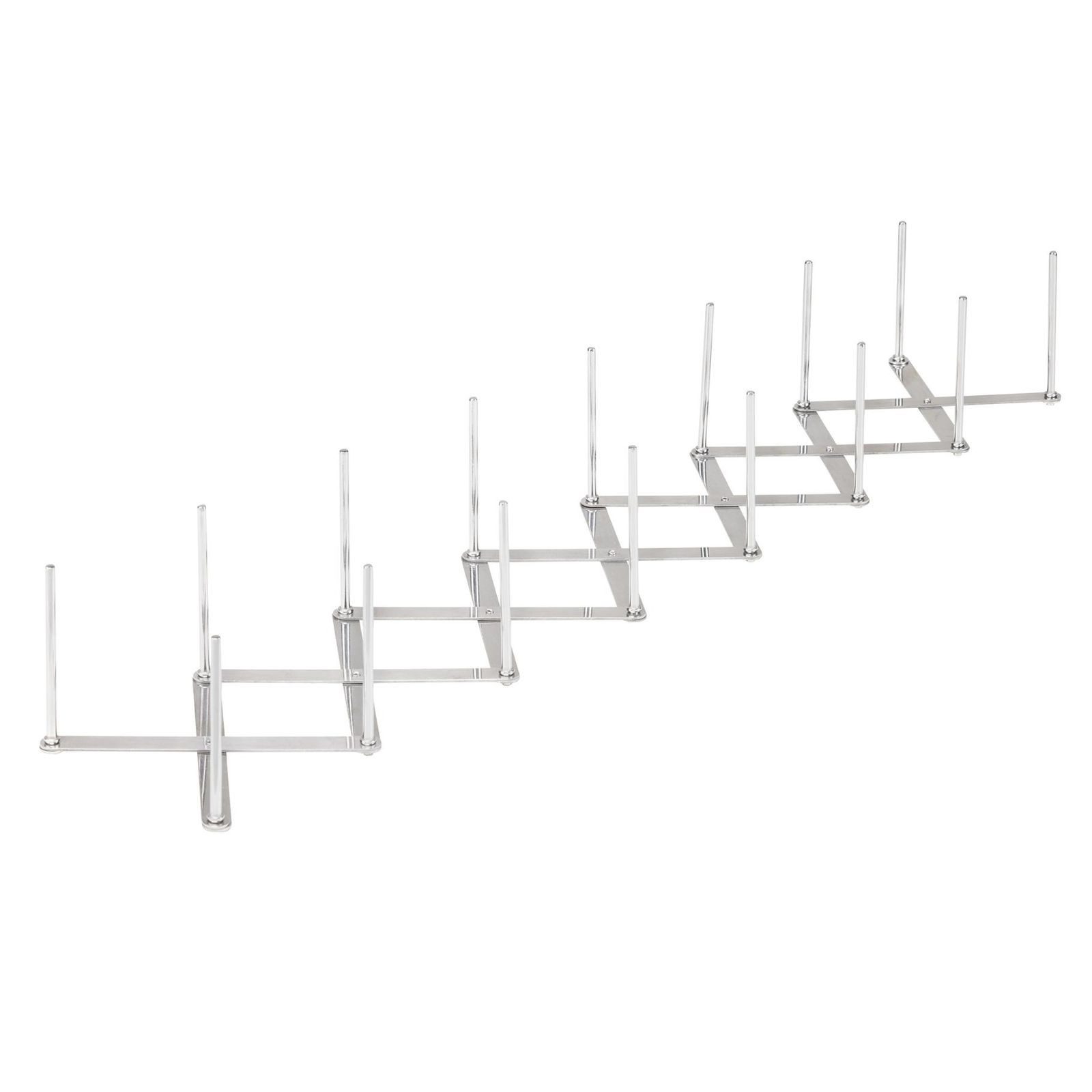 Gravidus Geschirrständer Ausziehbarer Topfdeckelhalter aus Edelstahl 9,5–80cm – Bild 4 von 4