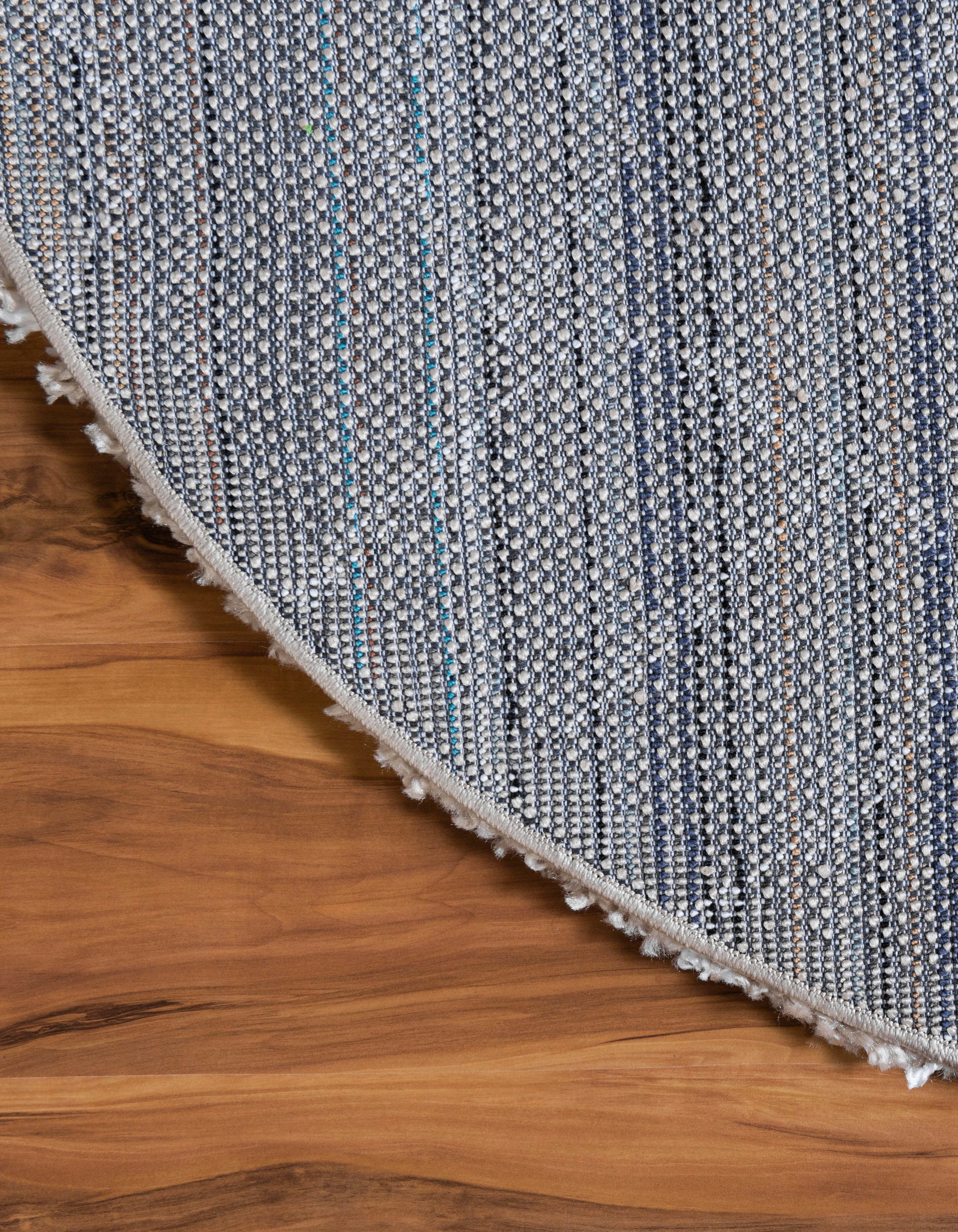 Myflair Möbel & Accessoires Hochflor-Teppich Temara Shag, LAGERRÄUMUNG!, rund, Höhe: 51 mm, gewebt, Scandi Design, ideal im Wohnzimmer & Schlafzimmer