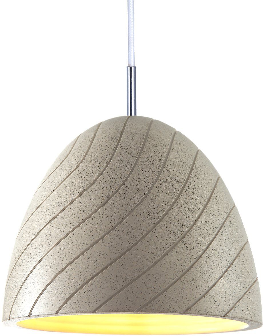 Paco Home Pendelleuchte GRIP, ohne Leuchtmittel, LED, E27, Lampe Für Wohnzimmer Esszimmer Küche, Höhenverstellbar