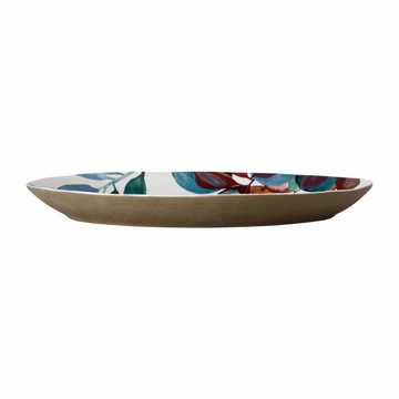 Maxwell & Williams Servierplatte SAMBA Oval 40 x 28.5 cm, Keramik