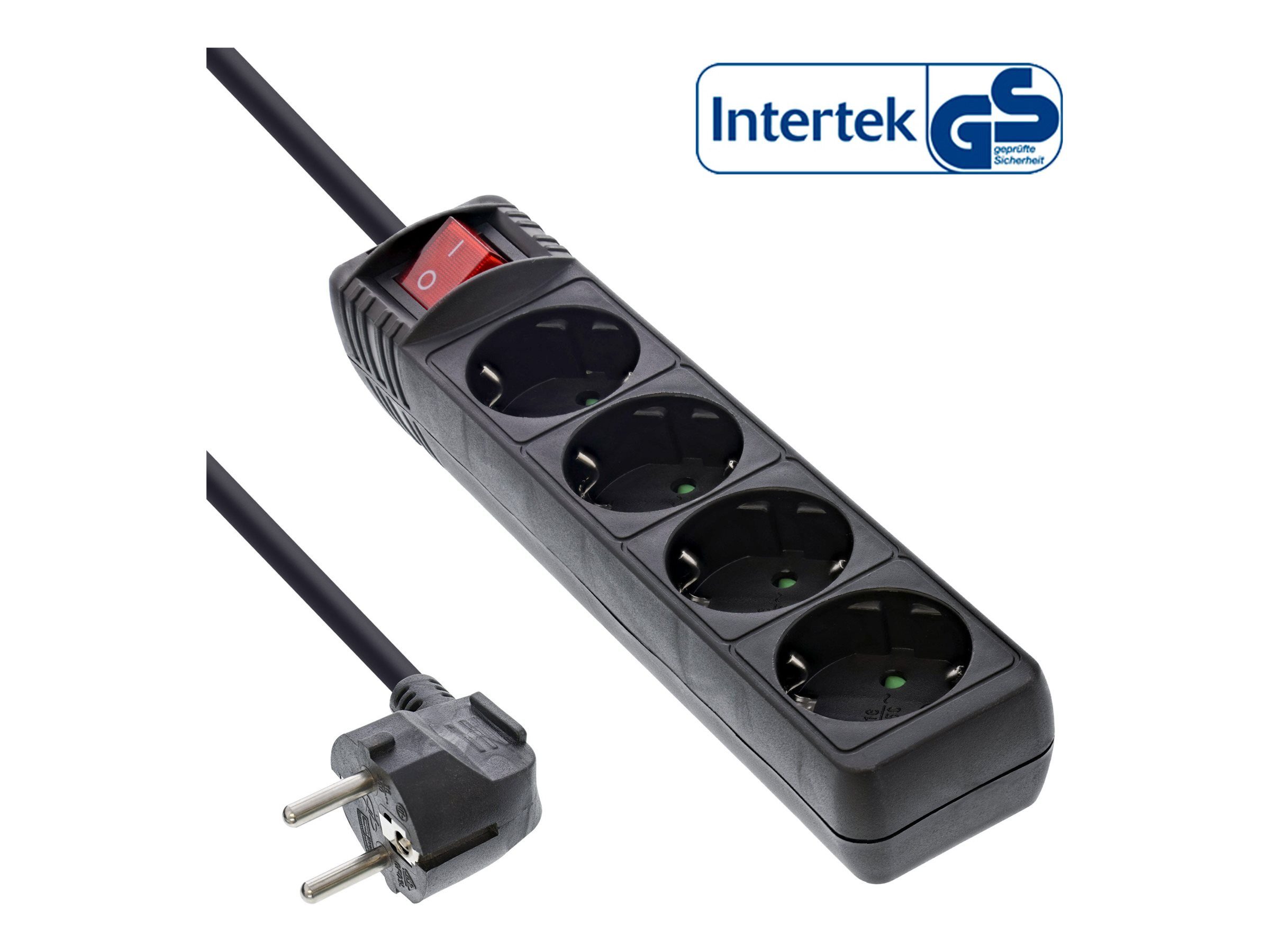 Inline Steckdosenleiste