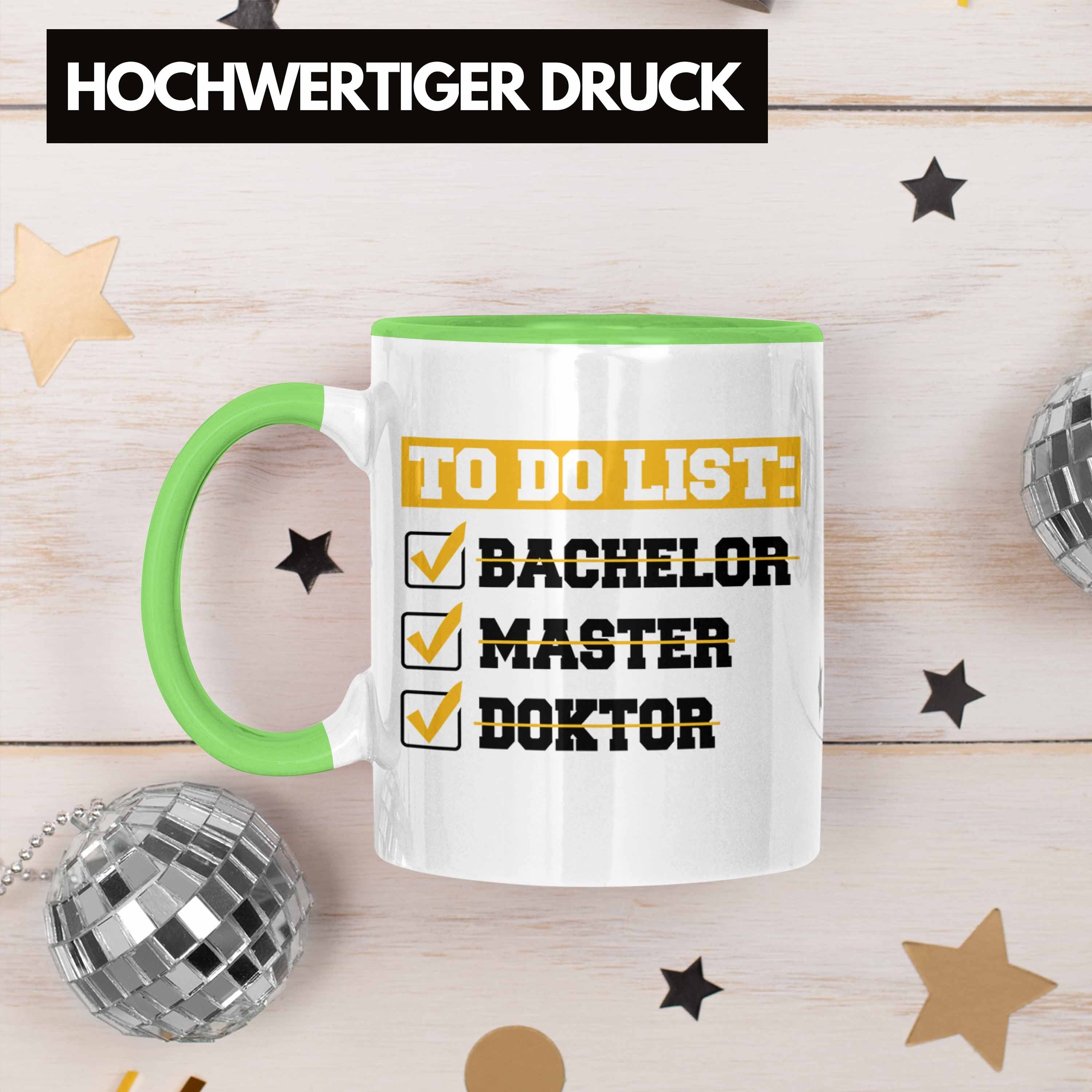 List Tasse To Geschenk Grün Doktortitel Tasse Bestanden Do Trendation