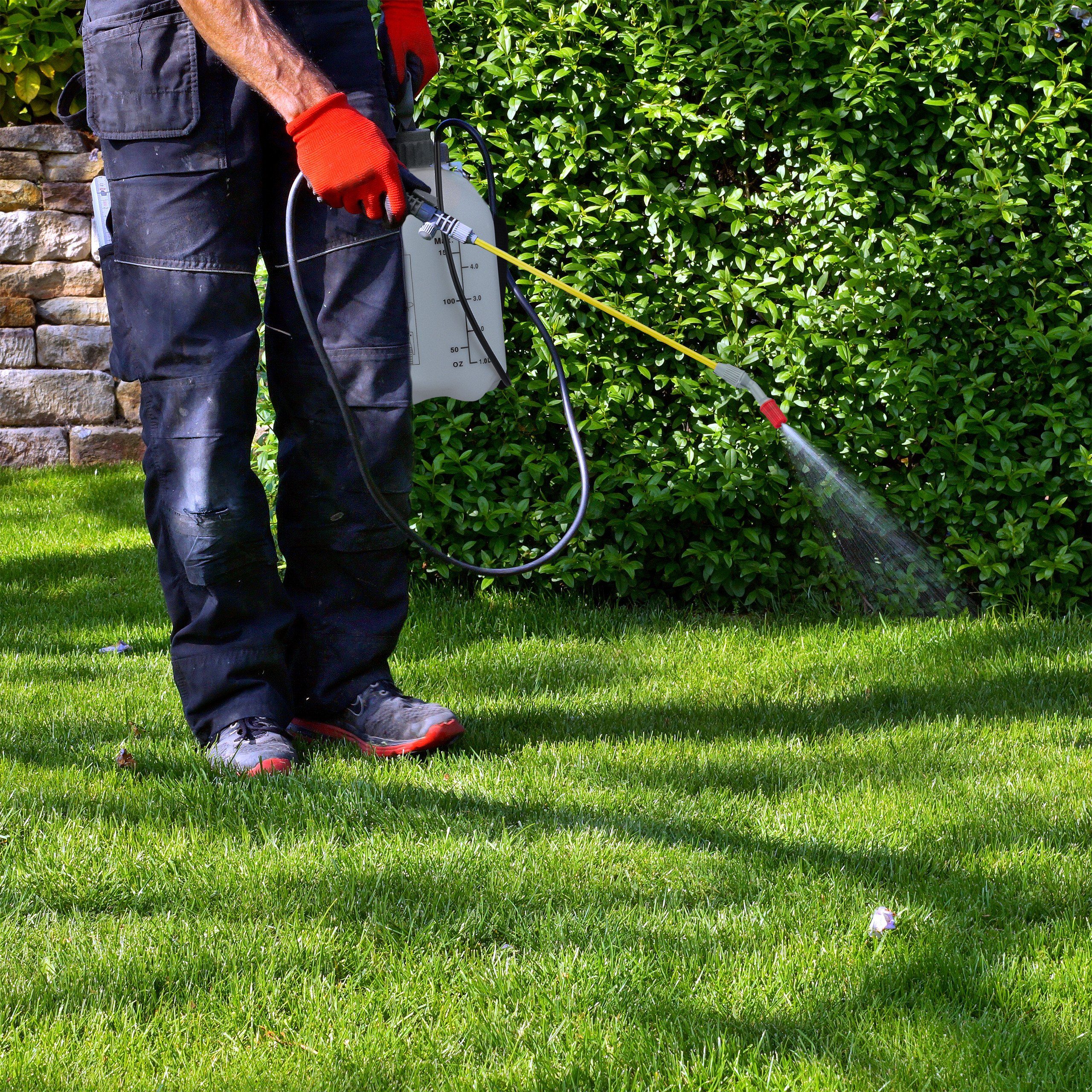 relaxdays Drucksprühgerät Drucksprüher 5 l