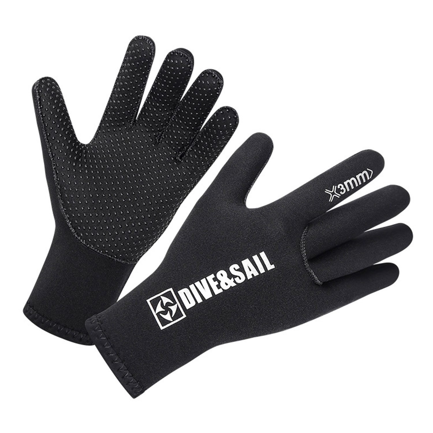 Refttenw Neoprenhandschuhe 3mm Rutschfest Warm Schwimm Tauchhandschuhe für Damen und Herren