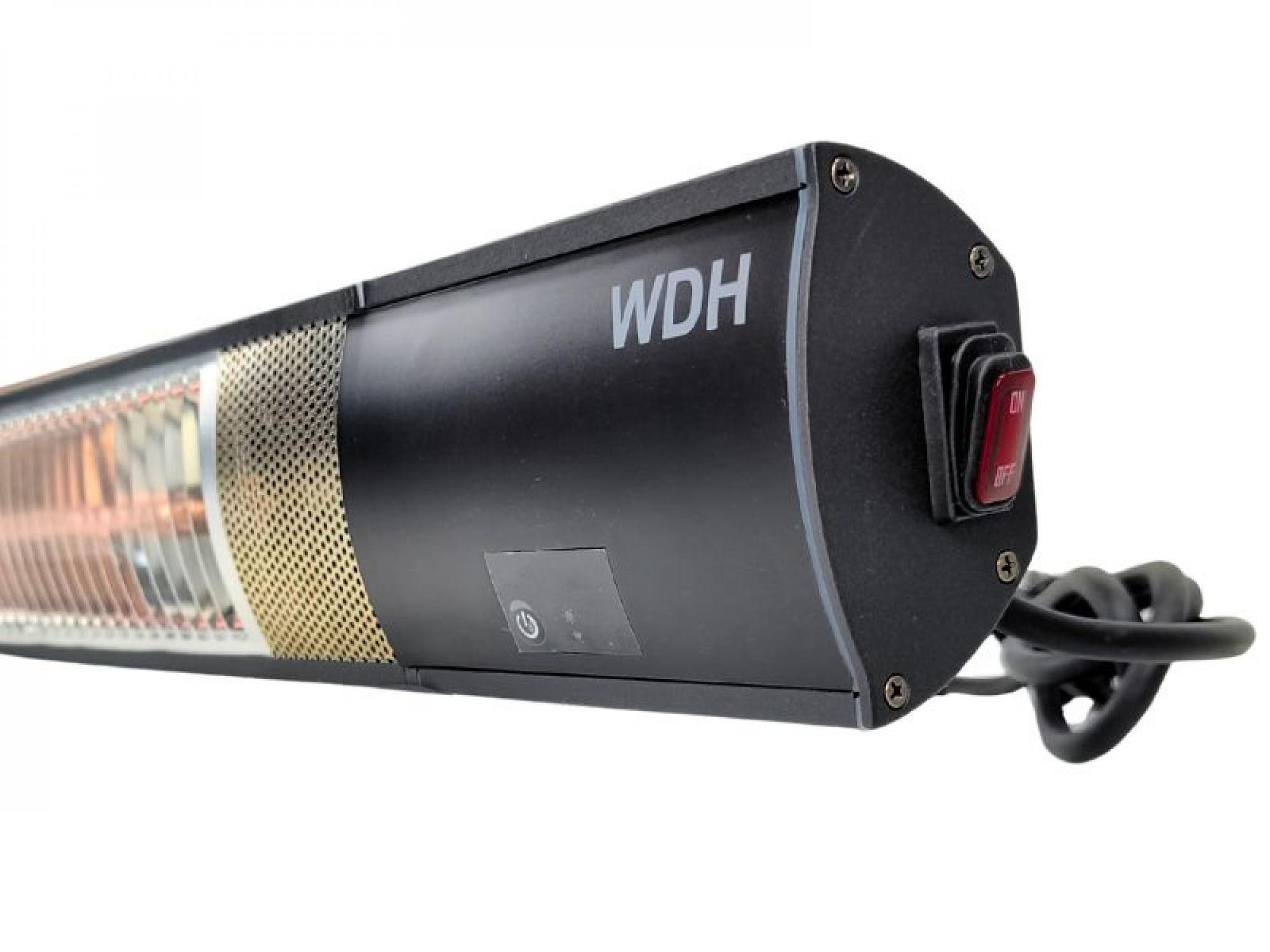 WDH Heizstrahler Wand WDH-300WS, 3.000 W, Inkl. Fernbedienung, mit der Sie das Gerät bequem einstellen können