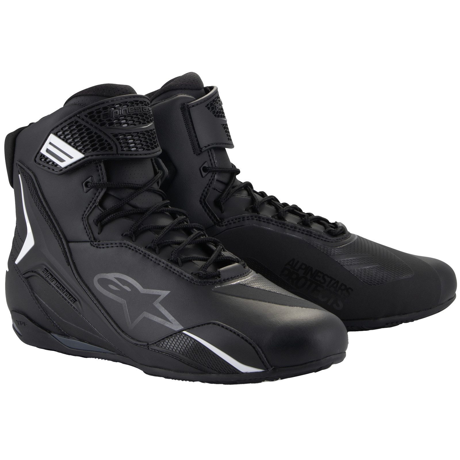 Alpinestars Alpinestars Faster-4 Motorradschuhe Schwarz Motorradstiefel (Pa günstig online kaufen