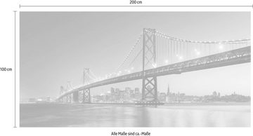 Komar Vliestapete Spectacular San Francisco, (1 St), 200x100 cm (Breite x Höhe), Vliestapete, 100 cm Bahnbreite