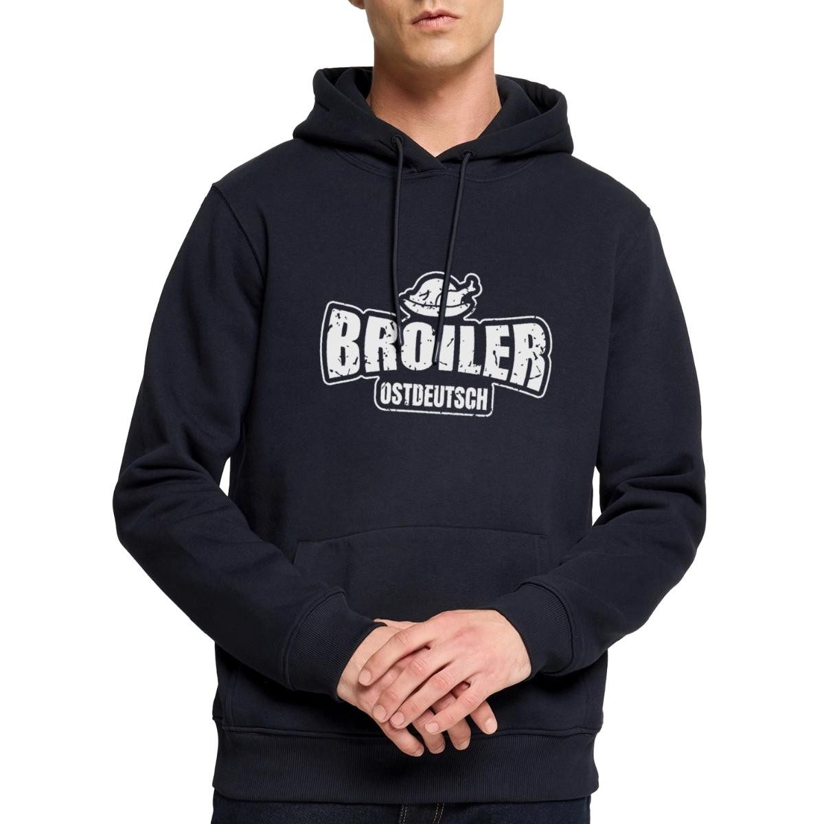 Spreadshirt Hoodie Ostdeutschland Broiler Herren Premium Hoodie (1-tlg)