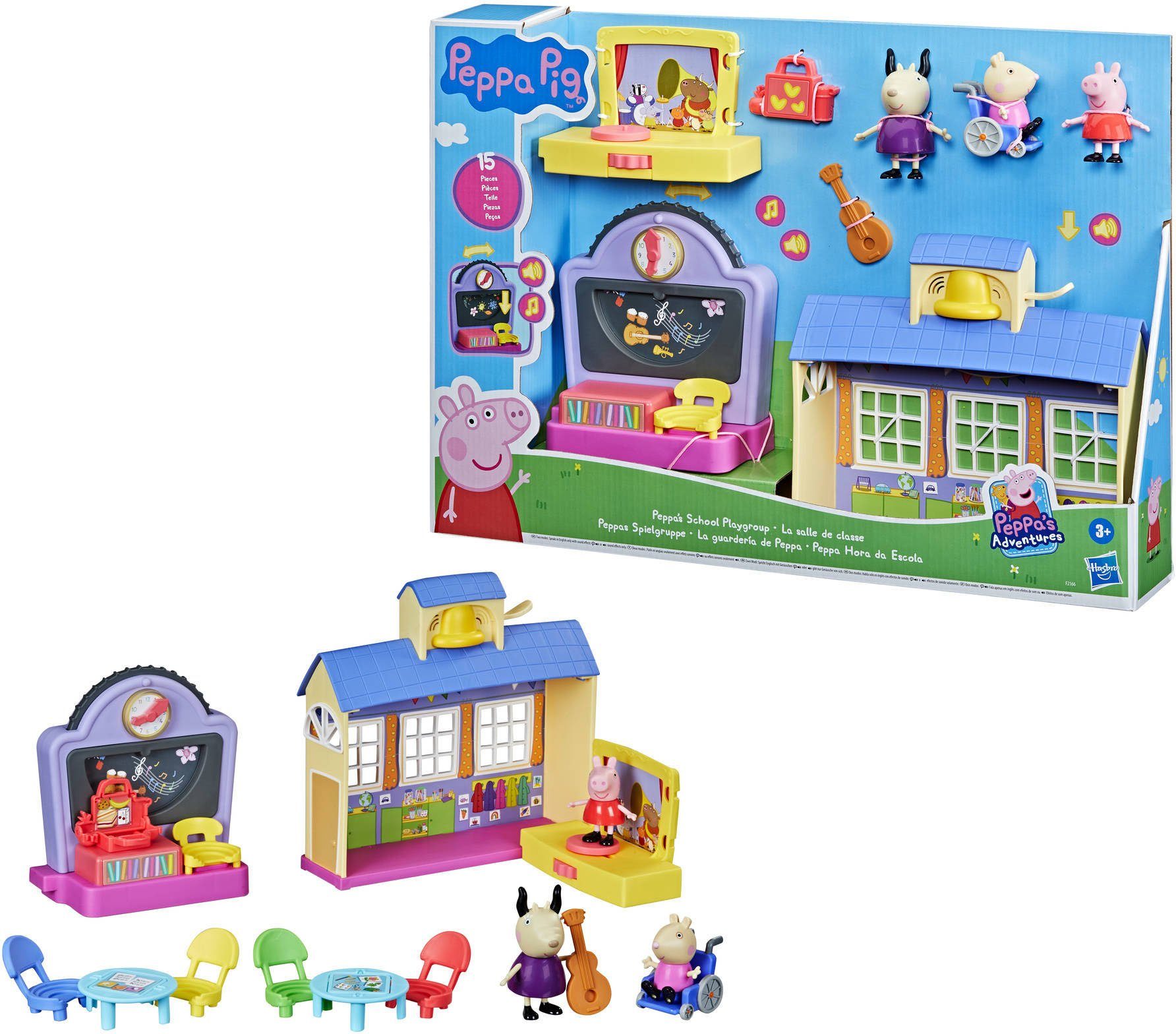 Hasbro Spielwelt Peppa Pig Peppas Spielgruppe, mit Sound