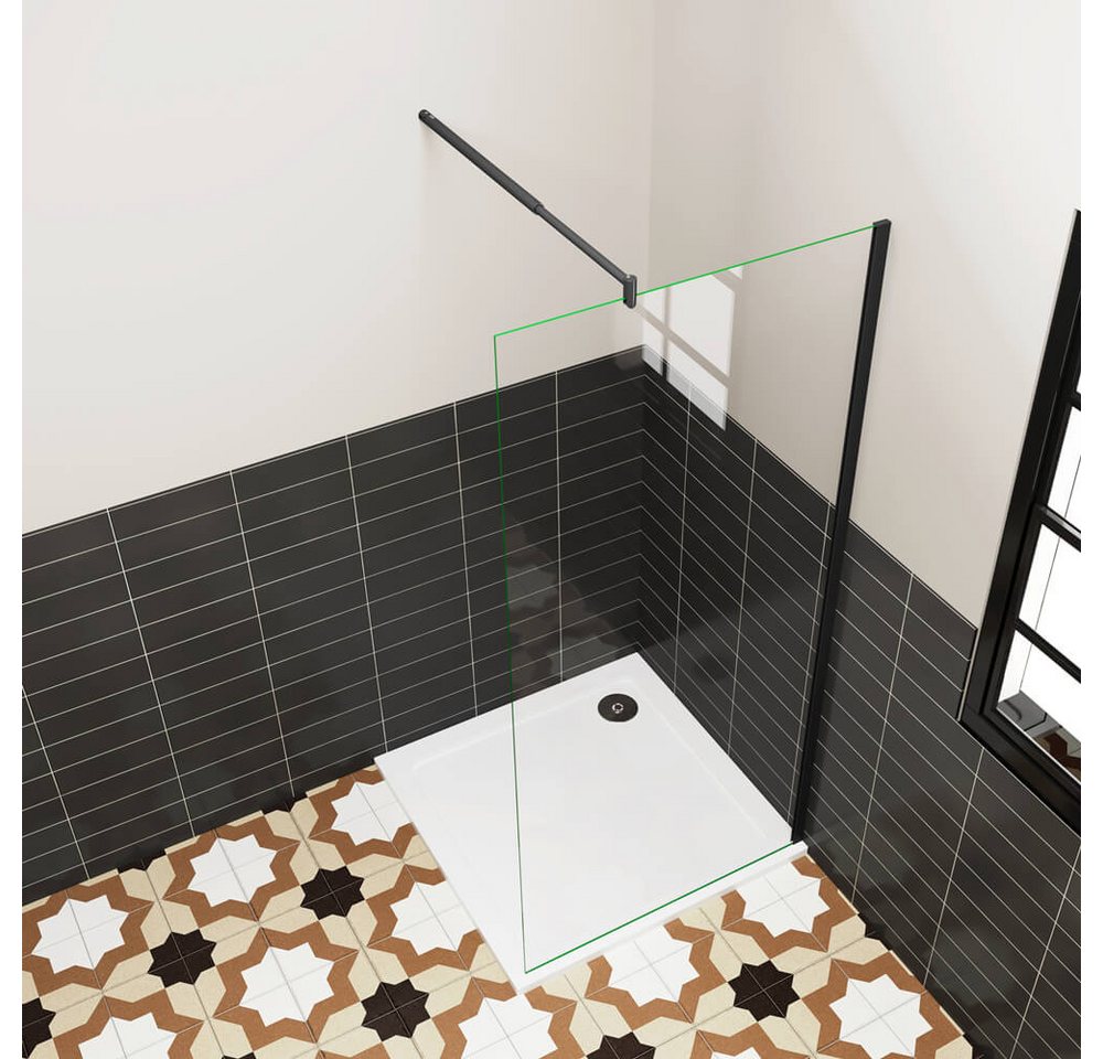 Thumbnail - duschspa Duschwand ESG Glas Seitenwand Duschtrennwand Nano Glas Walk in Dusche, Einscheibensicherheitsglas, Sicherheitsg...