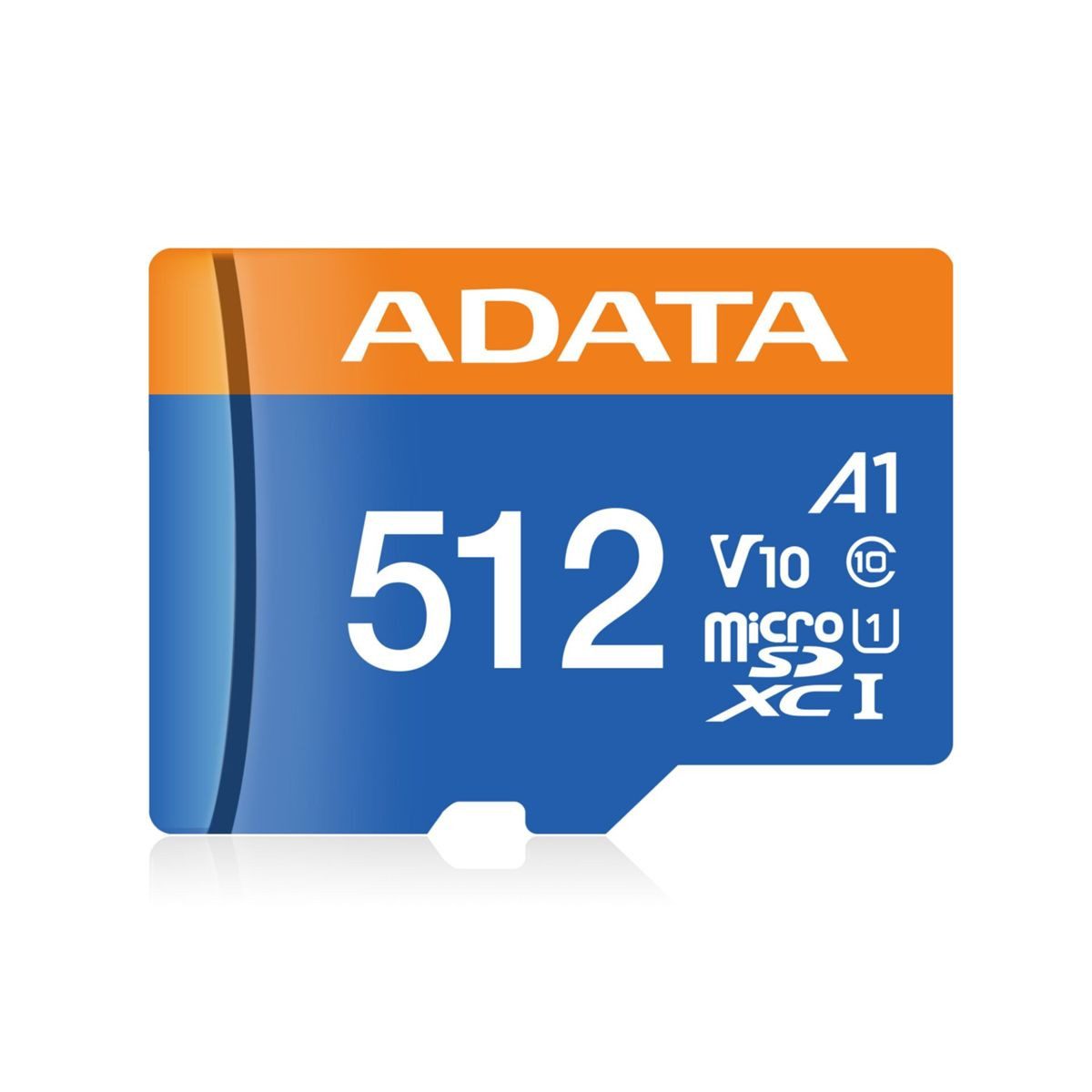 ADATA CARD MICROSDHC 512GB UHS-I CL10 100/20 MB/s W/1 Micro SD-Karte