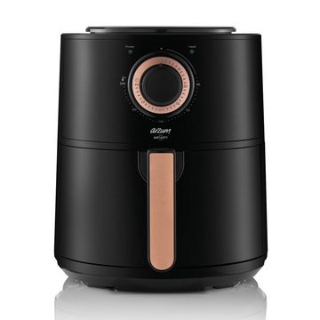 Arzum Heißluftfritteuse Airtasty Heißluftfritteuse Air Fryer Herausnehmbarer Korb Schwarz