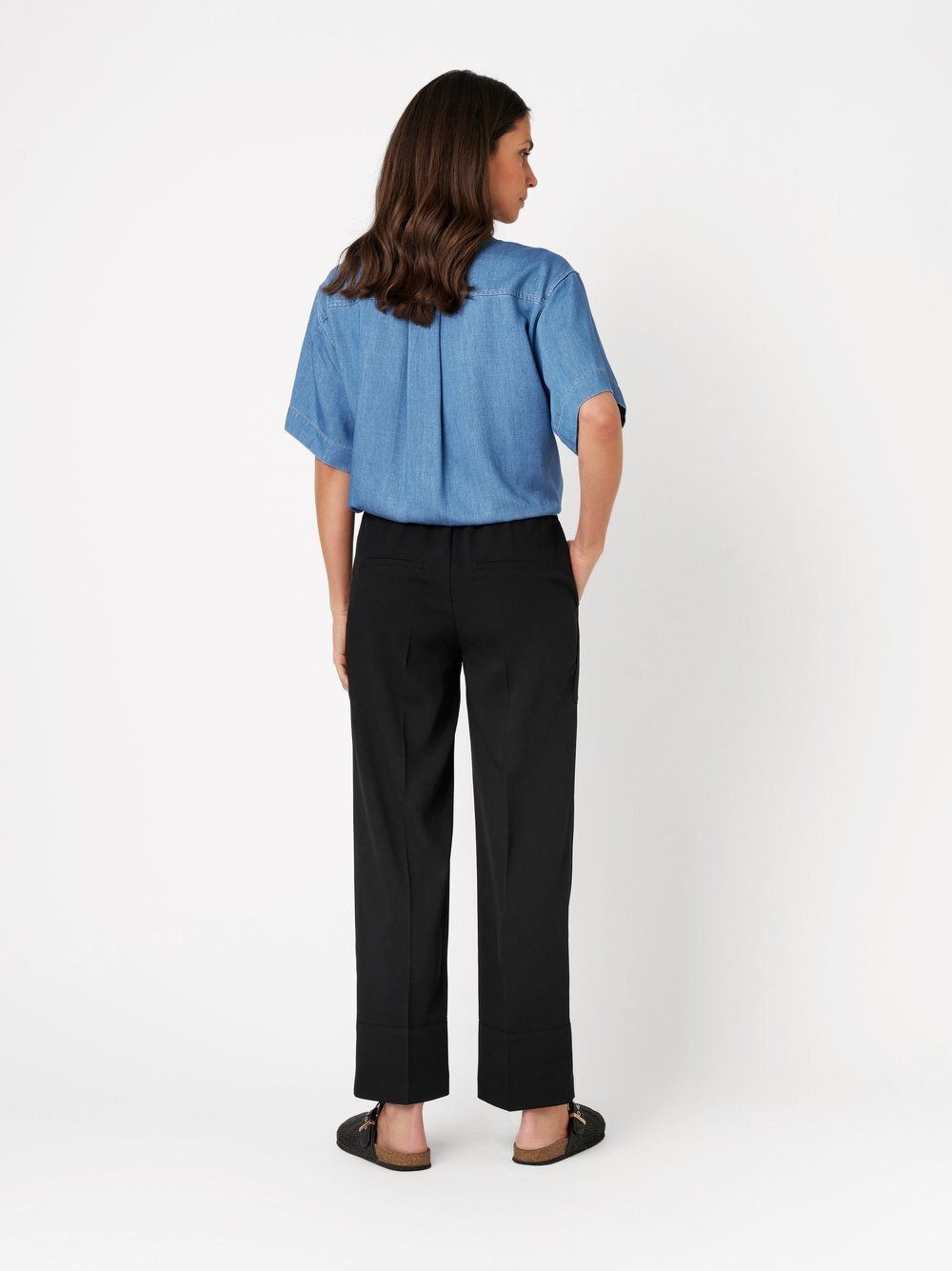 TONI Jogger Pants Sue Ankle aus leichtem Twill