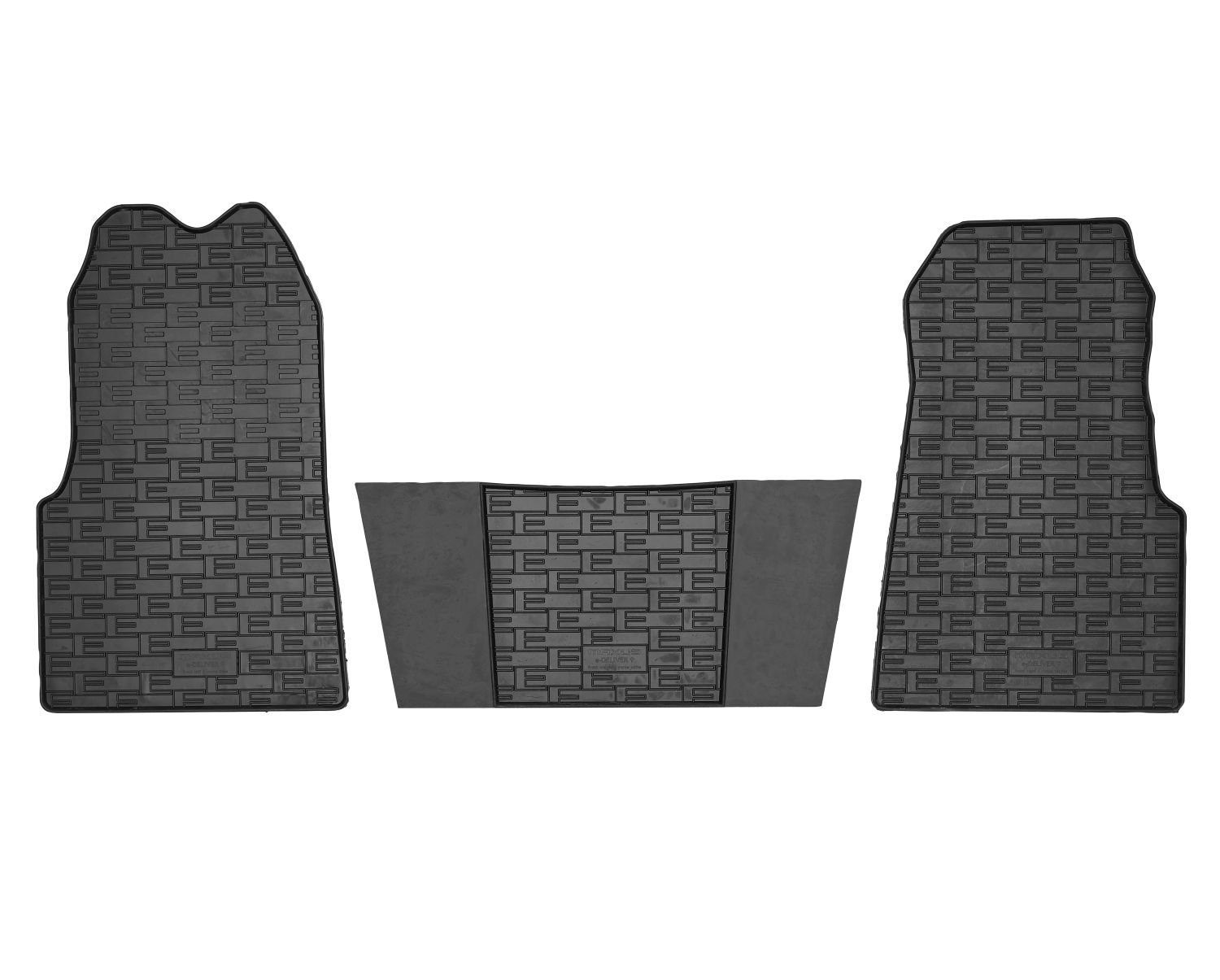 AZUGA Auto-Fußmatten Gummi-Fußmatten passend für Maxus ev-90 ab 2020/eDeliver 9 ab 2023/Del, für Maxus eDeliver 9,ev-90,Deliver 9 Transporter