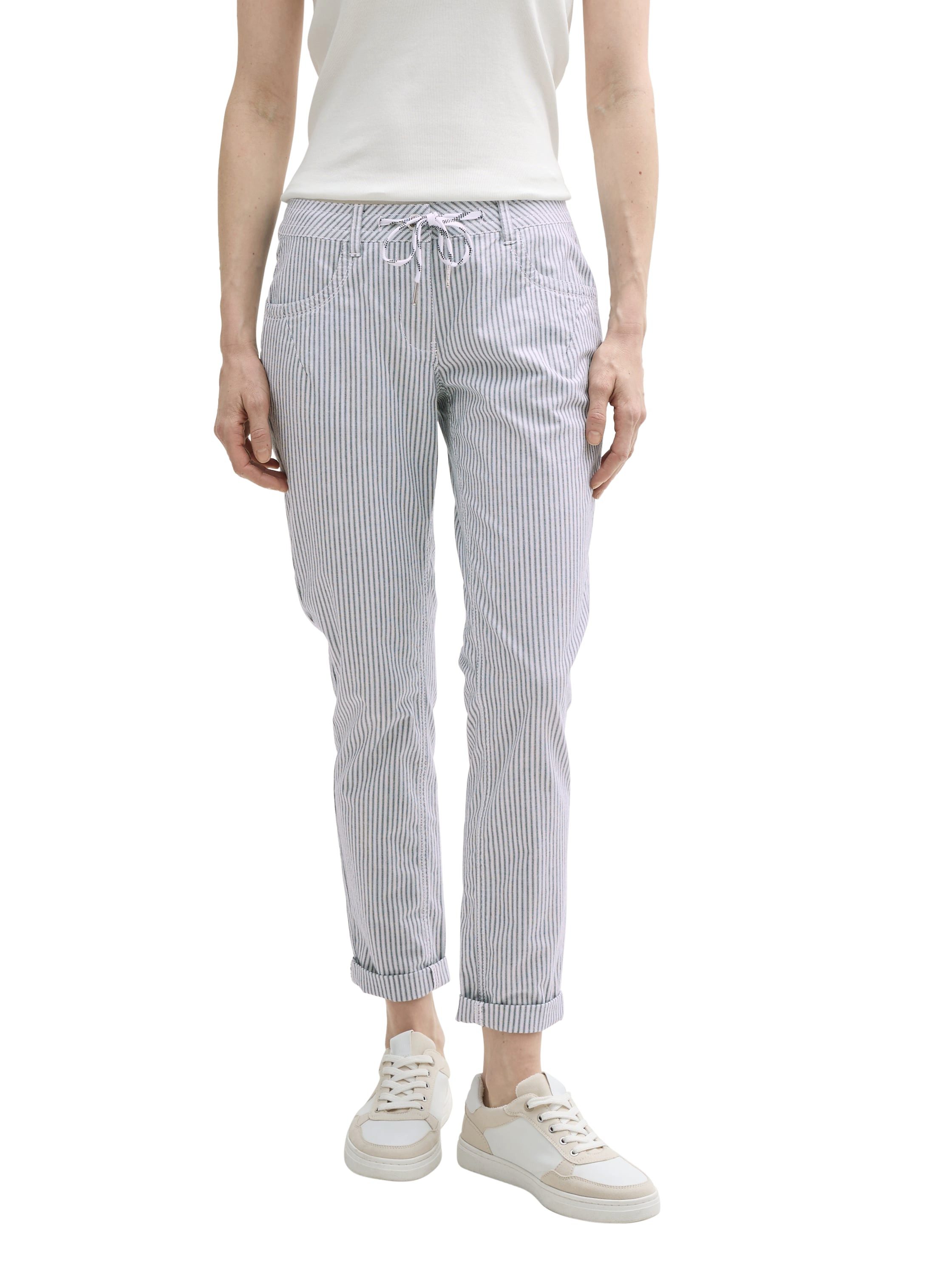 TOM TAILOR Stoffhose im Streifendesign und günstig online kaufen