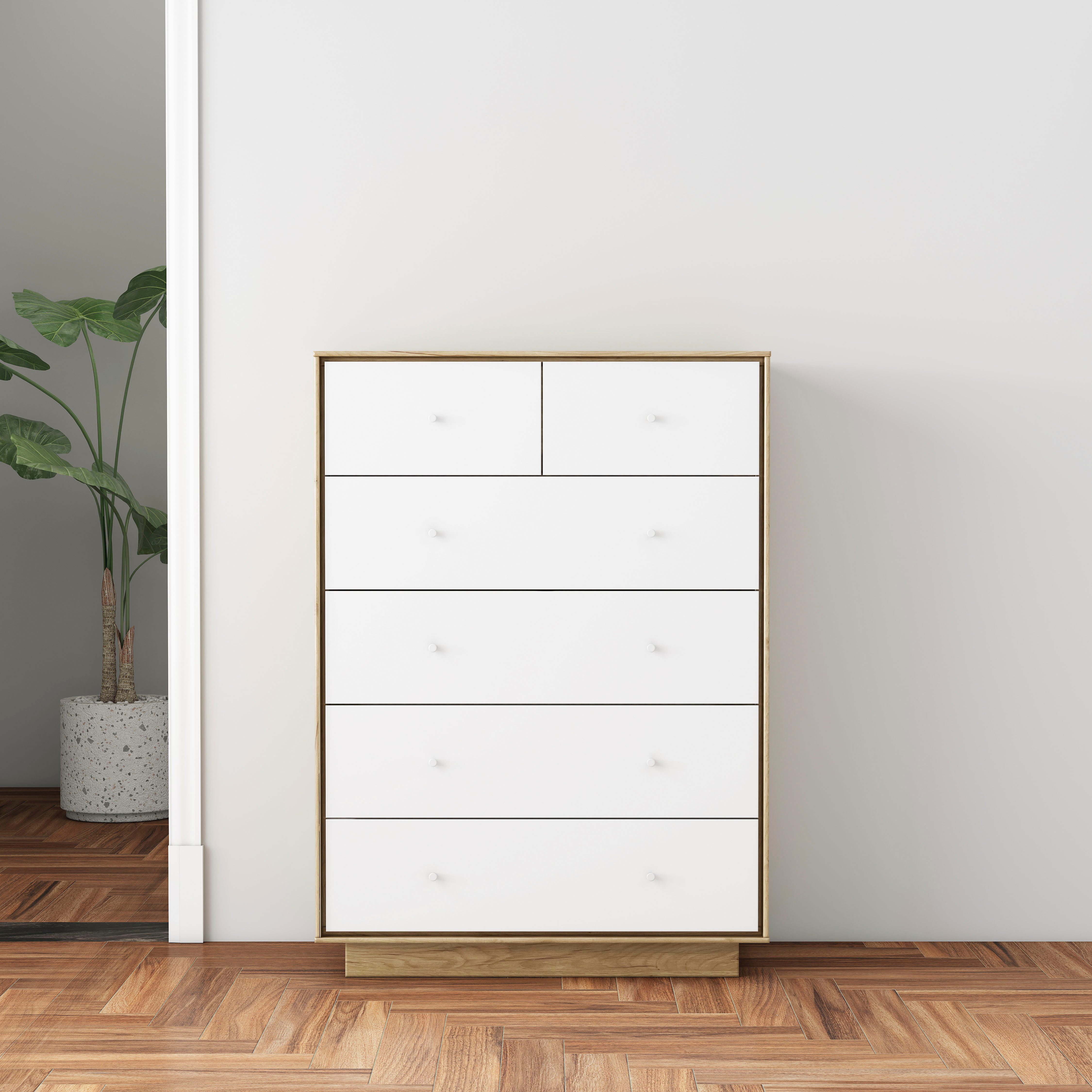 OTTO home Kommode Blaire, kratzfeste Melaminoberfläche, ABS-Kanten und FSC-zertifiziertem Holz