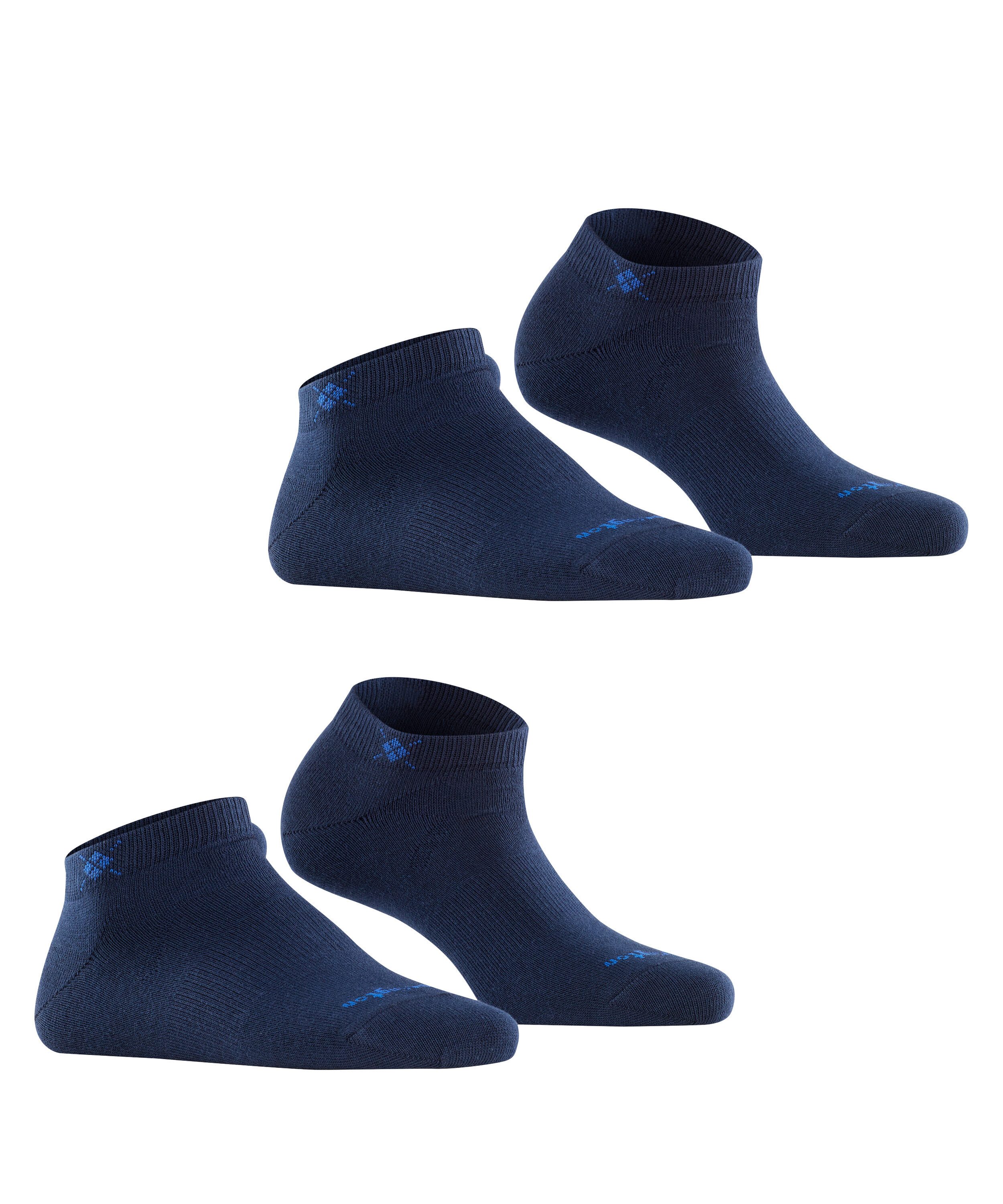 Burlington Sneakersocken Burlington Everyday 2-Pack Damen (2-Paar) aus weicher gekämmter Baumwolle