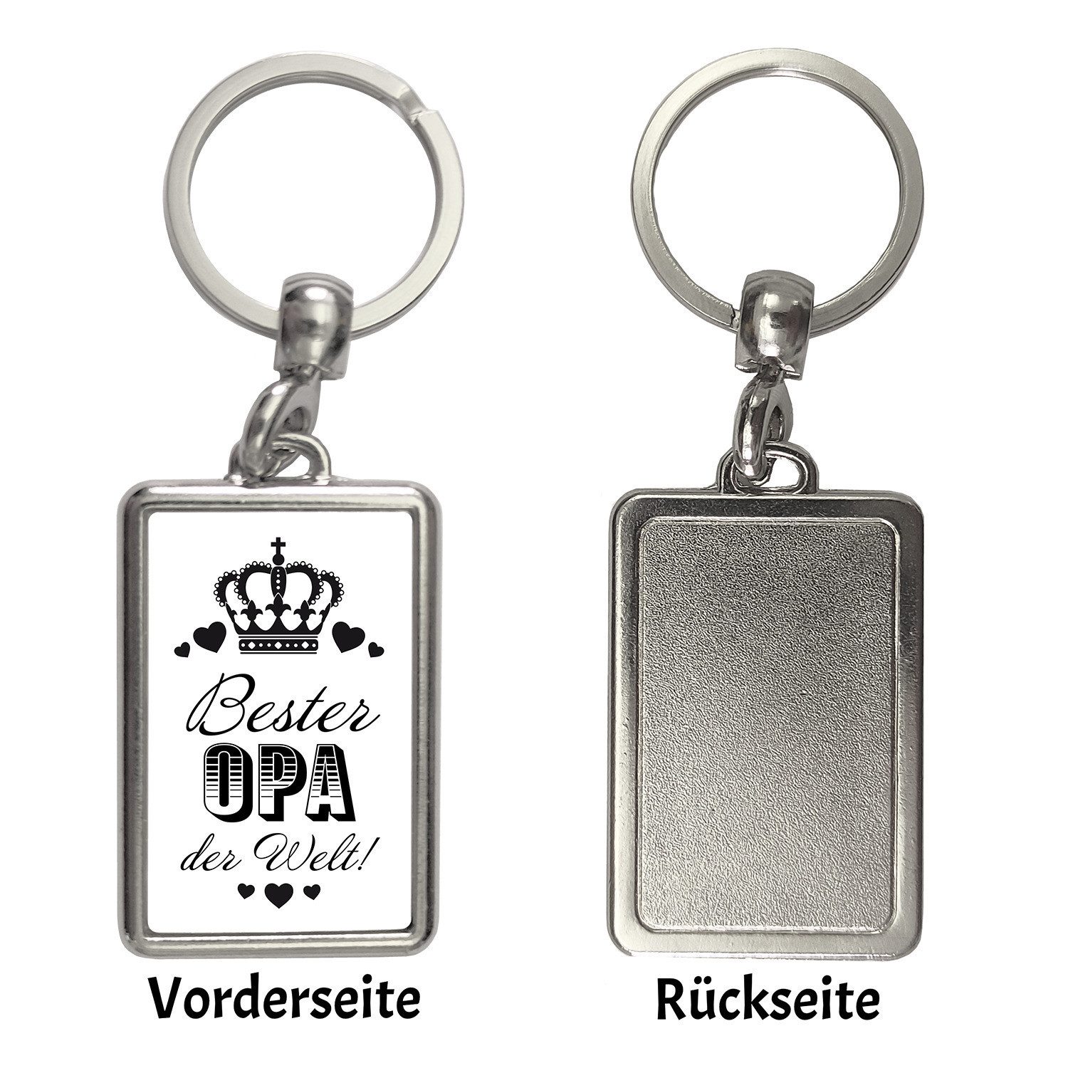 speecheese Schlüsselanhänger Bester Opa der Welt Schlüsselanhänger günstig online kaufen