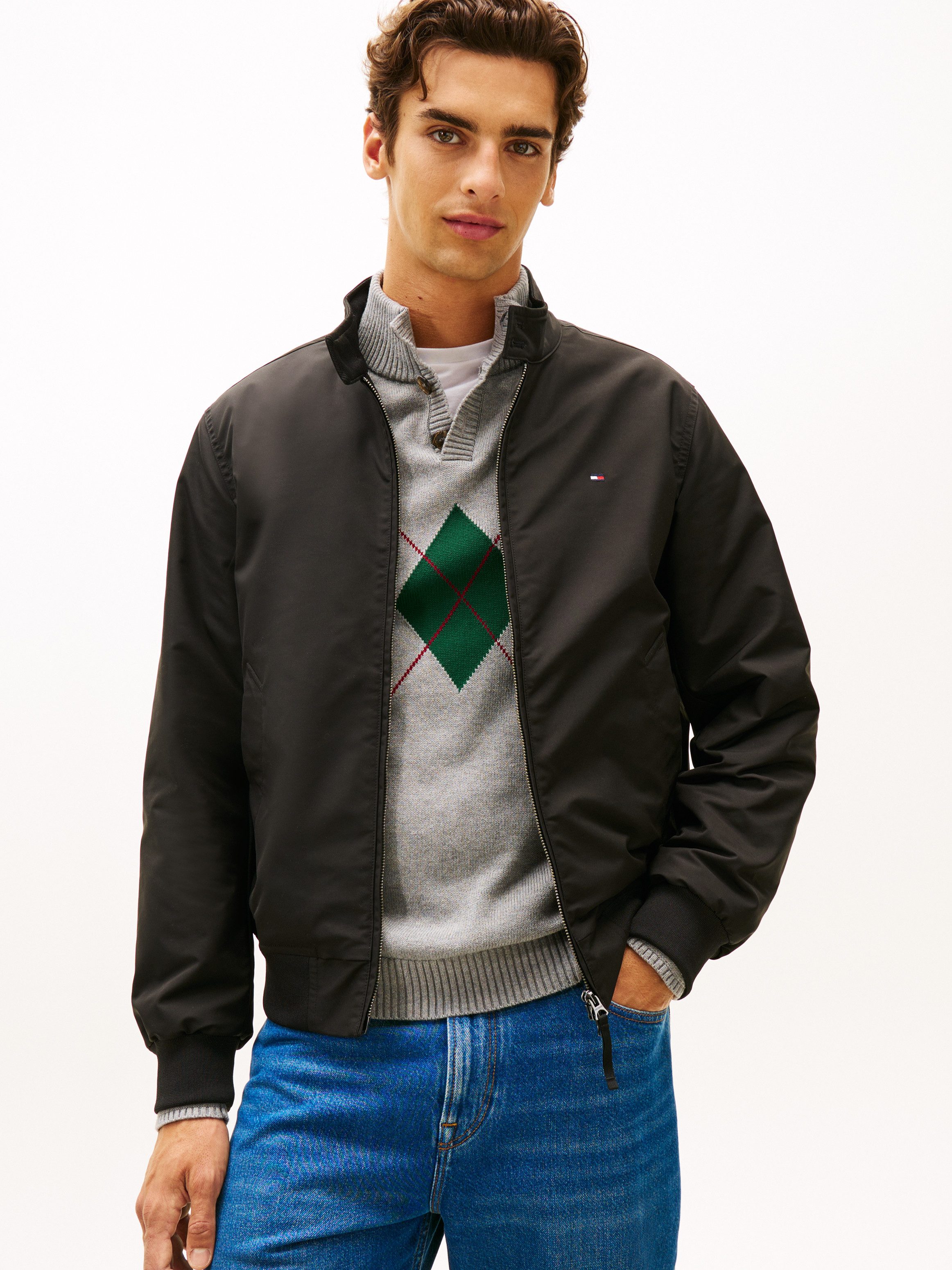 Tommy Hilfiger Blouson HARRINGTON JACKET mit Seitentaschen günstig online kaufen