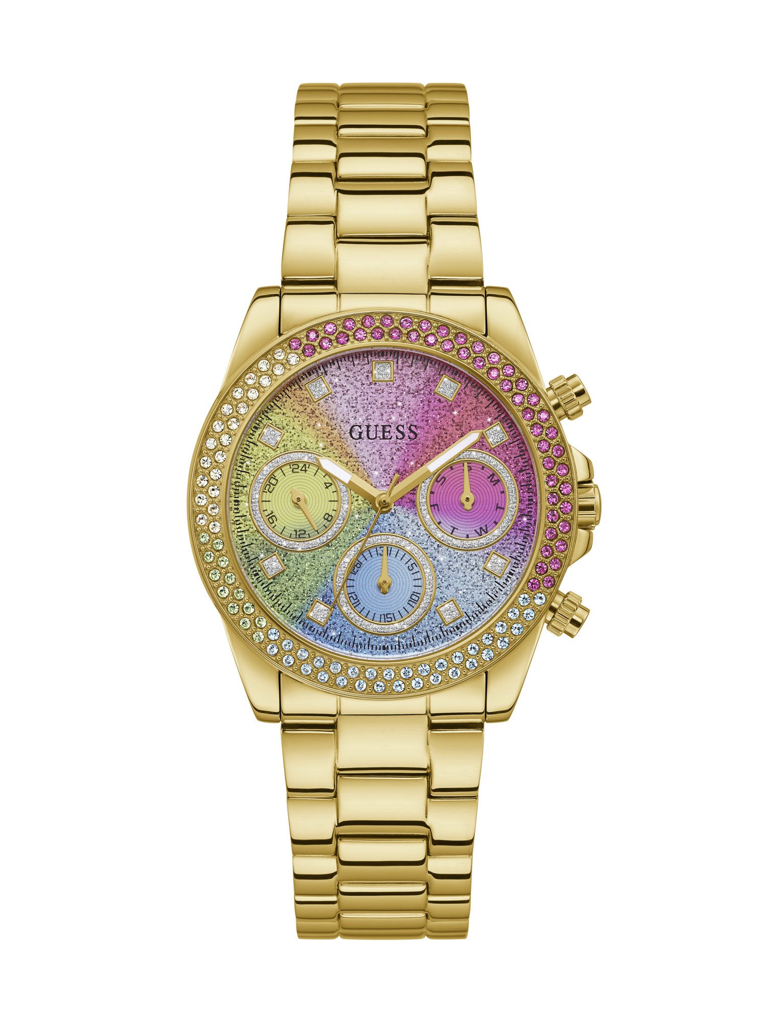 Guess Quarzuhr GD SOL, (1-tlg), Quarz-Analoguhr günstig online kaufen