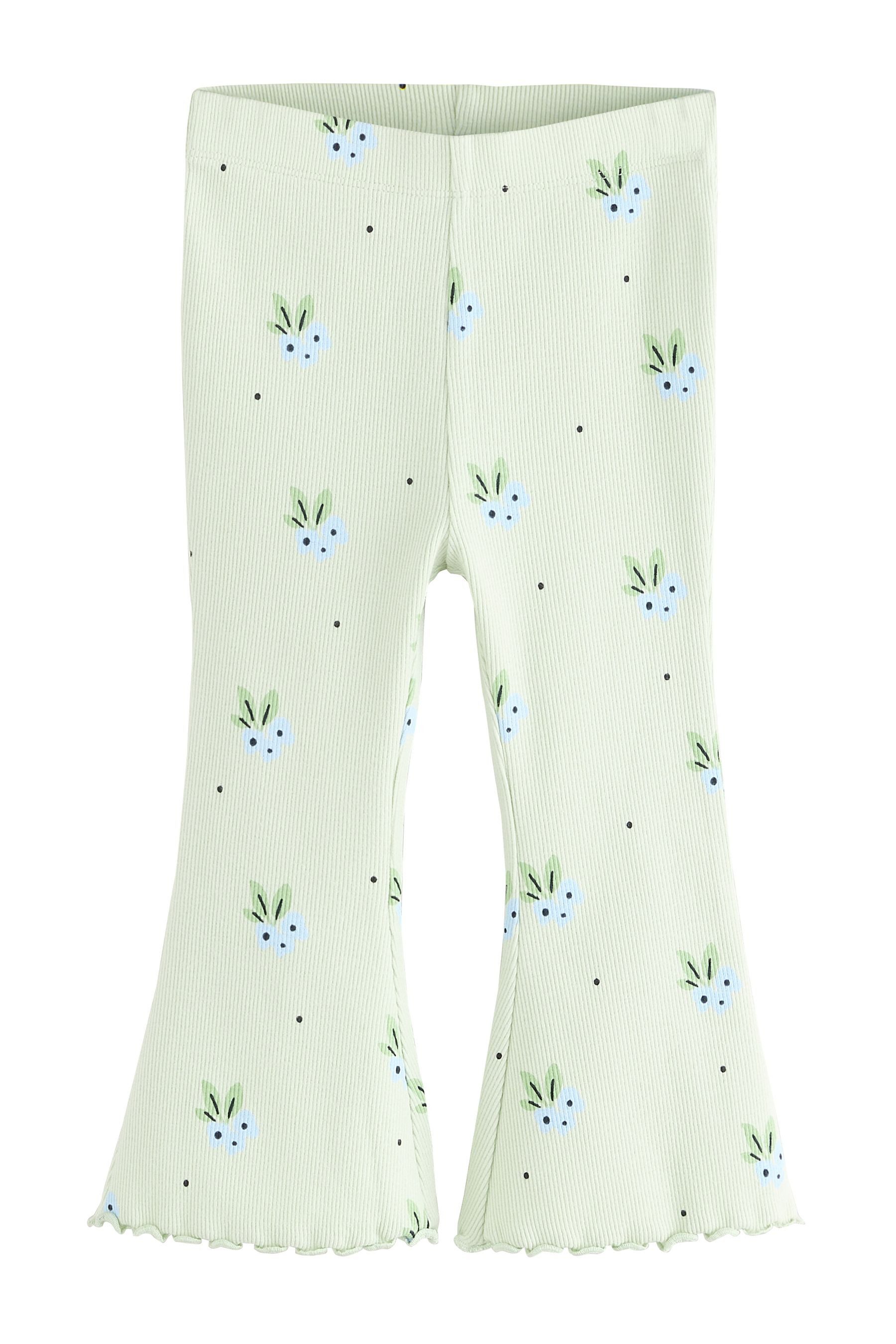 Next Leggings Gerippte Leggings mit ausgestelltem günstig online kaufen