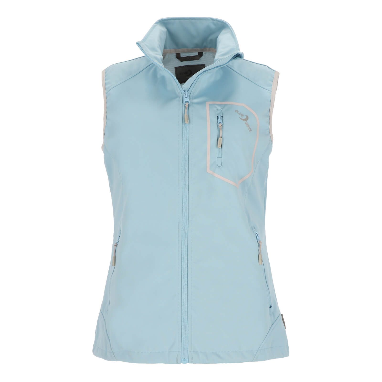 Blue Wave Softshellweste Damen Weste Kira mit Stehkragen - Leichte Outdoor- günstig online kaufen