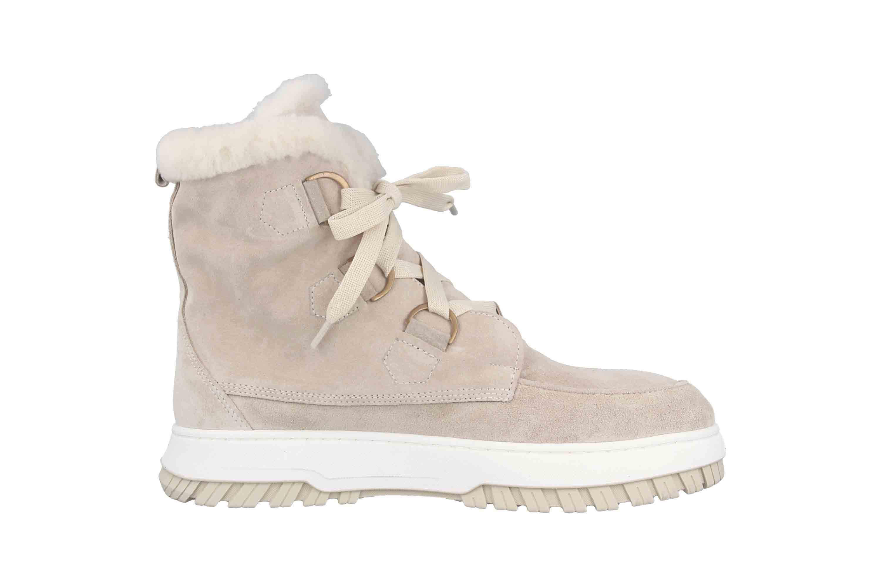 BABOUCHE Lifestyle Maan-2 Beige 2 Schnürboots