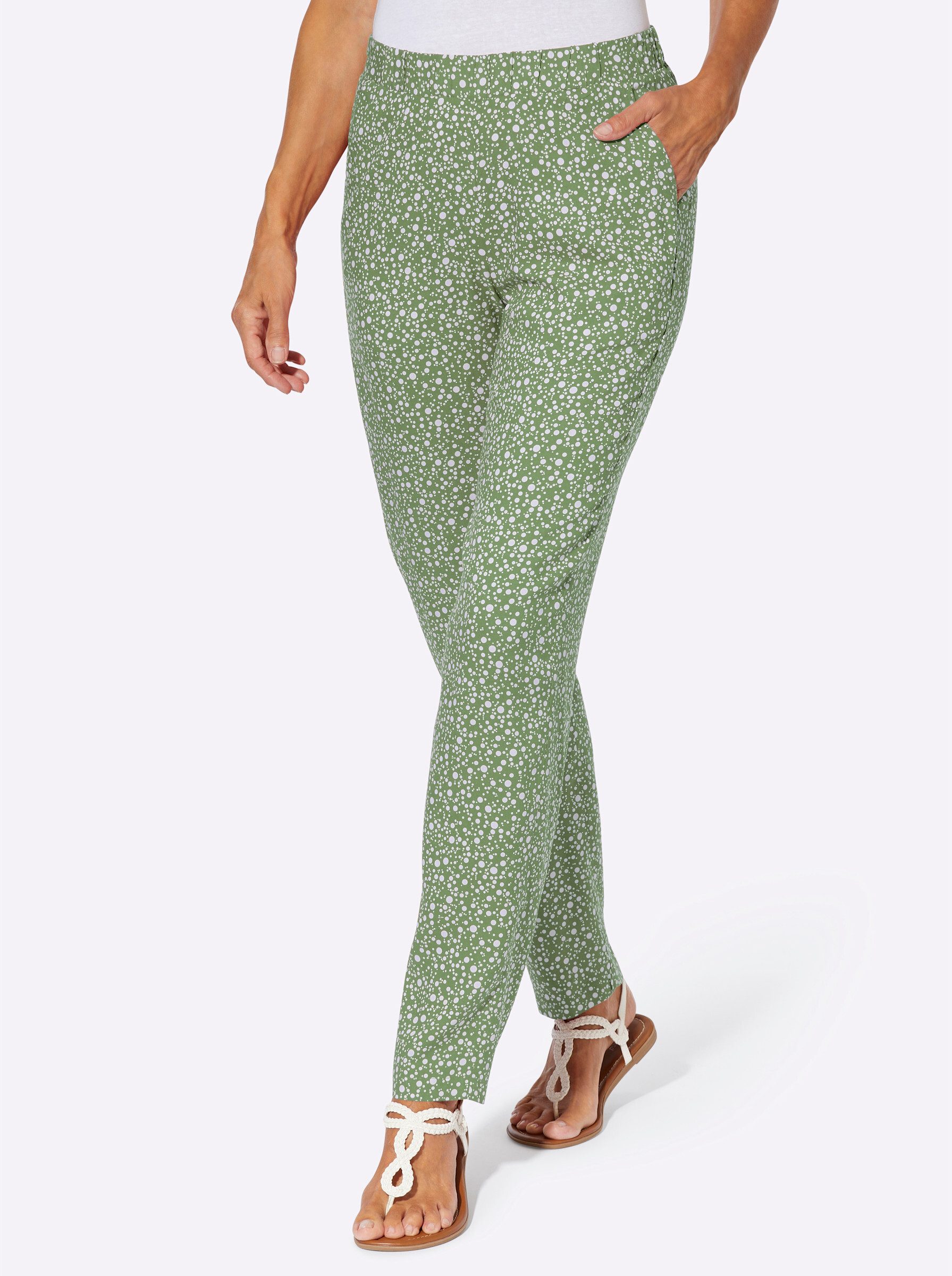 Sieh an! Jerseyhose Schlupfhose komfortabel günstig online kaufen