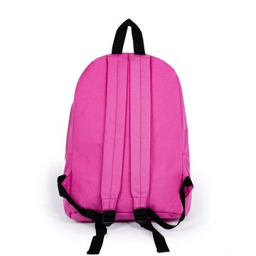 BIGGDESIGN Trekkingrucksack Biggdesign Owl and City Mini Rucksack, Rosa (1-tlg)