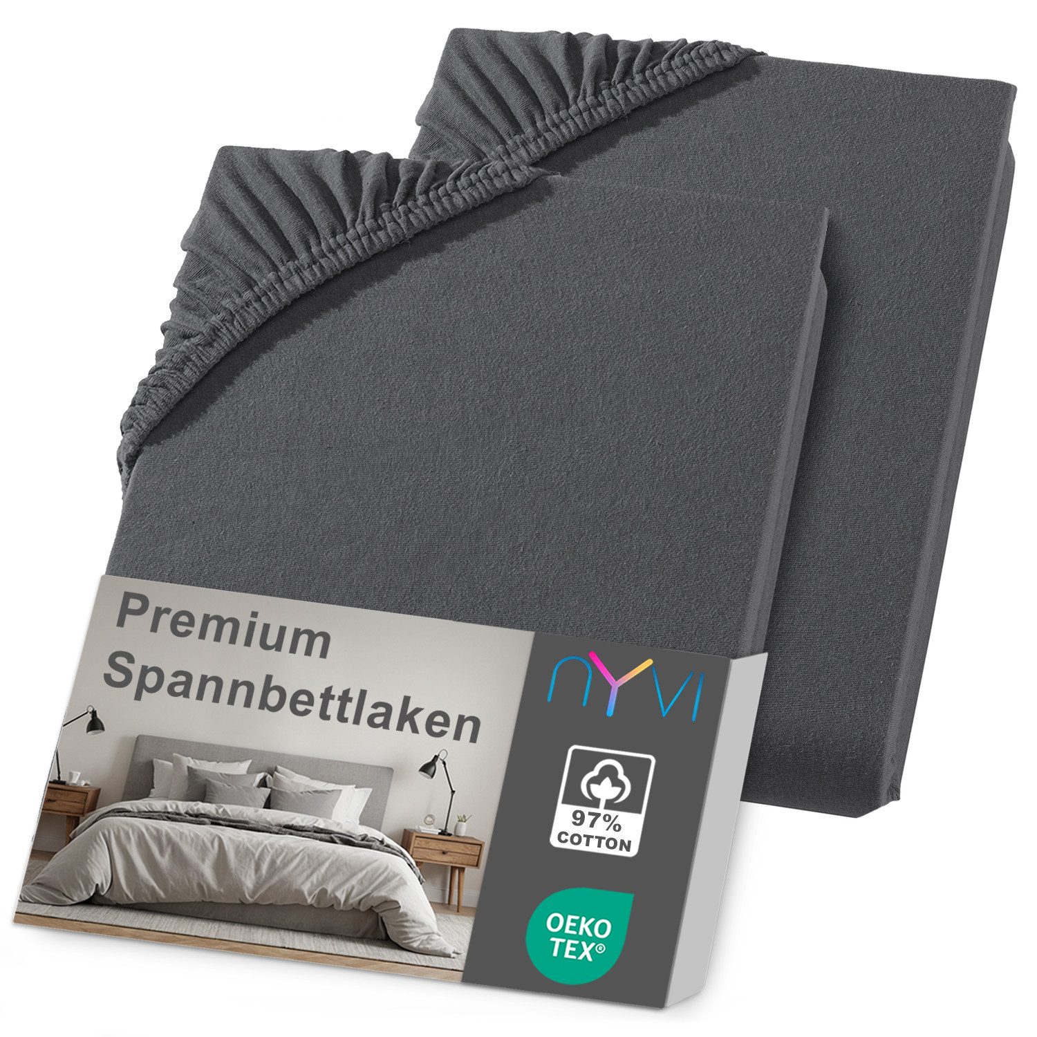 NYVI Spannbettlaken Spannbettlaken DreamScience Premium für günstig online kaufen