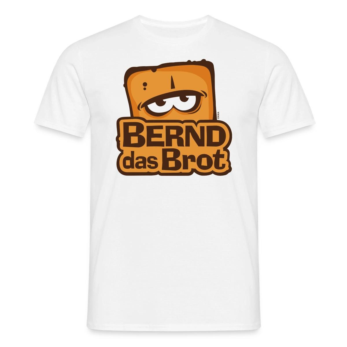 T-Shirt Bernd Das Brot Logo Männer T-Shirt