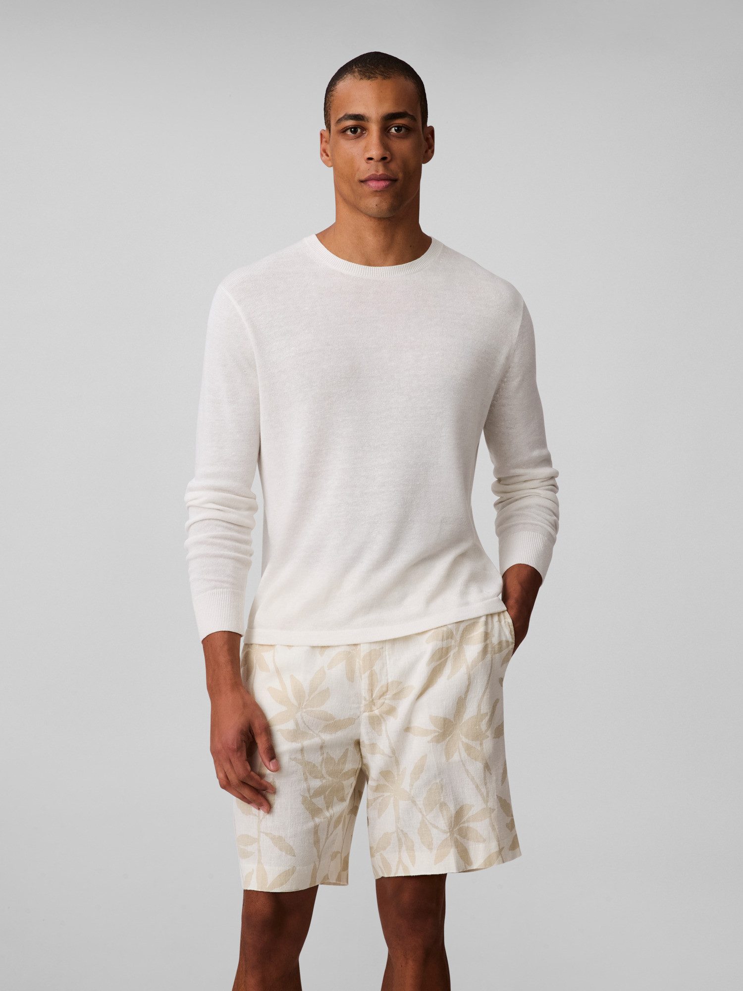 Calvin Klein Shorts LINEN AOP PULL günstig online kaufen