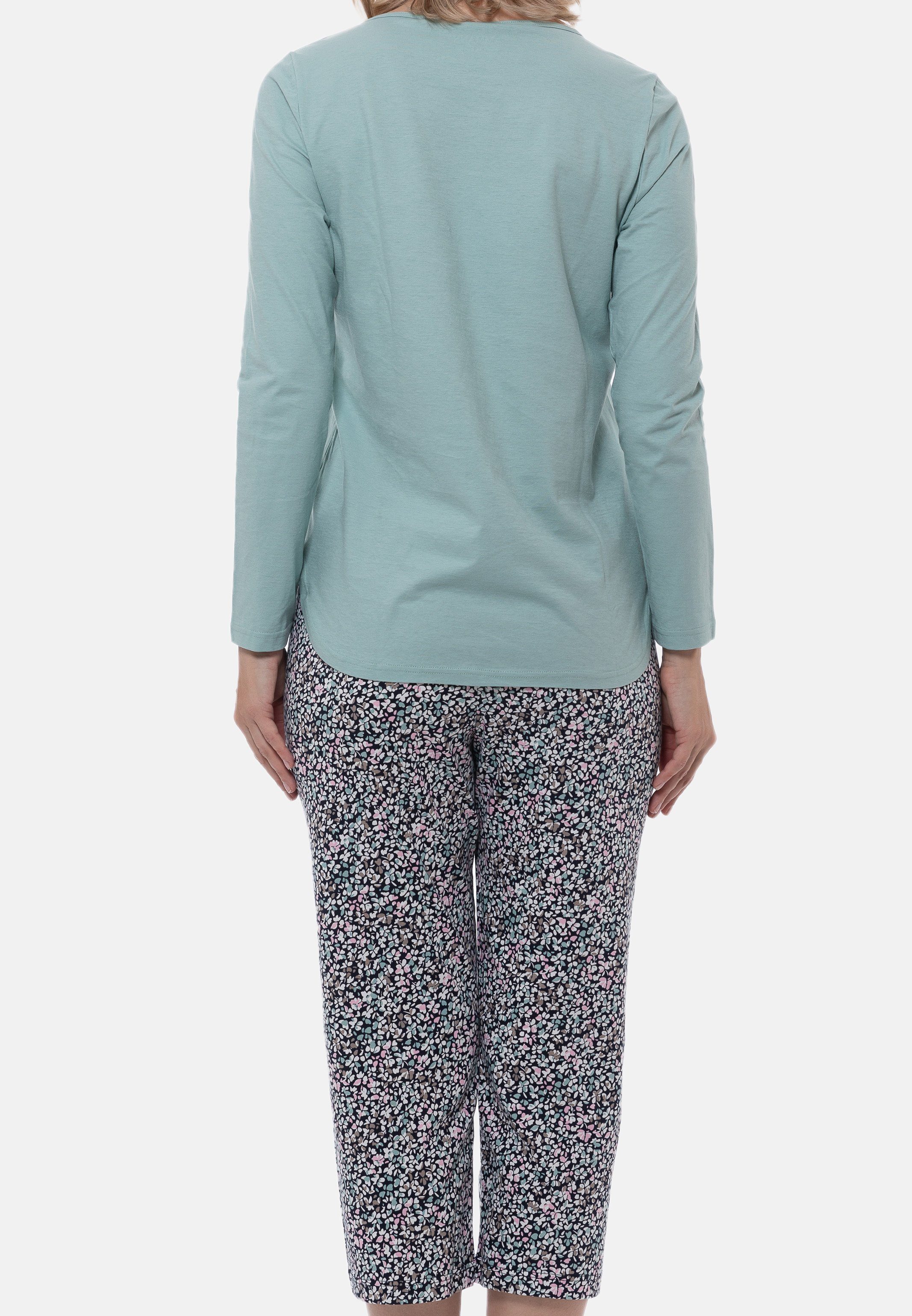 Ammann Pyjama - tlg) Langarm 2 Organic Baumwolle Schlafanzug Cotton (Set, 