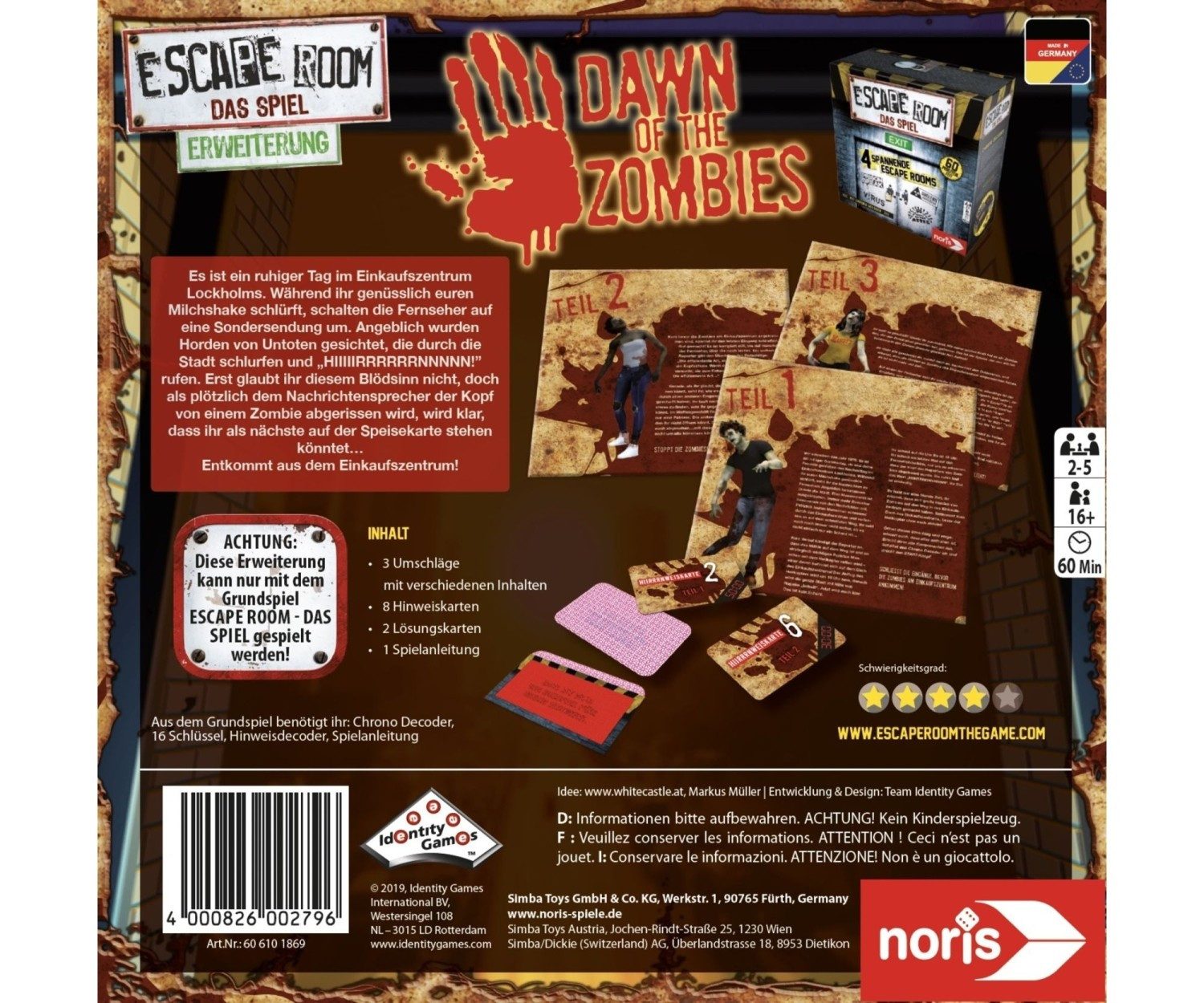 Noris Spiel Escape Room