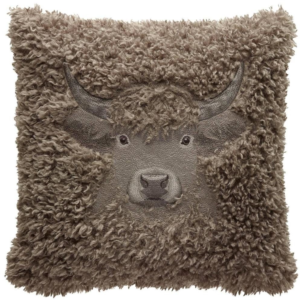 sander table + home Kissenhülle Kissenhülle Toro in Schoko 45 x 45 cm günstig online kaufen