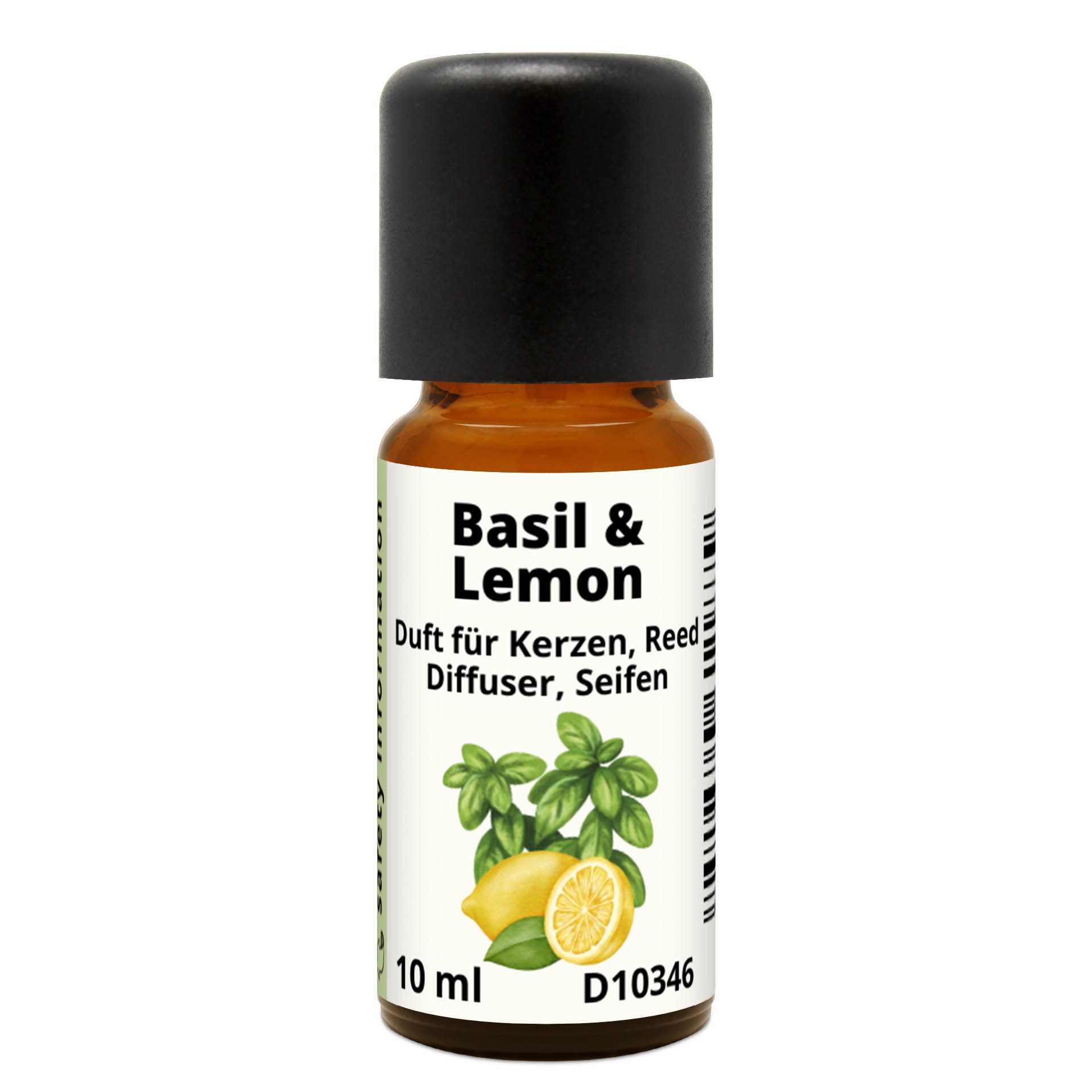 Duftöl Basil & Lemon Duftstoff für Kerzen & Seifen