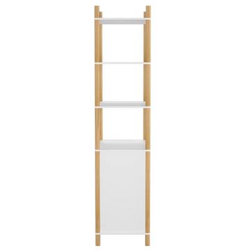 vidaXL Highboard Highboard Weiß 60x40x173 cm Holzwerkstoff (1 St)