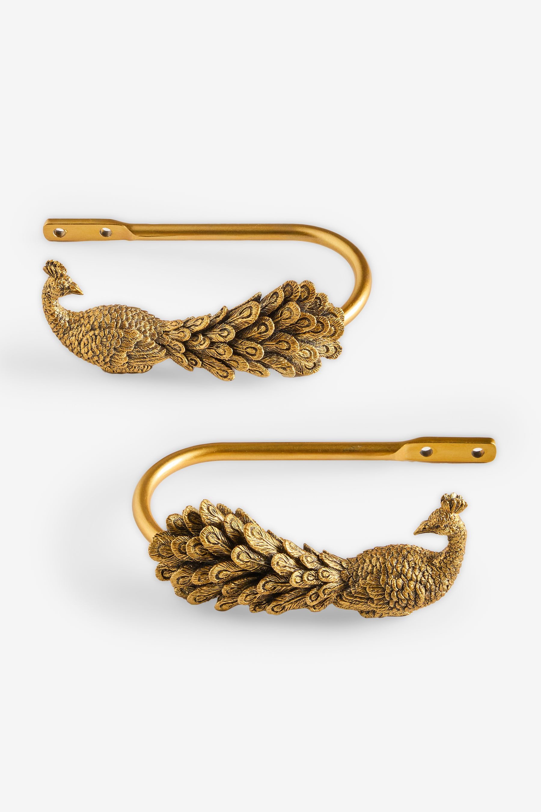 Next Raffhalter Raffhalter mit Pfau-Design, 2er-Set