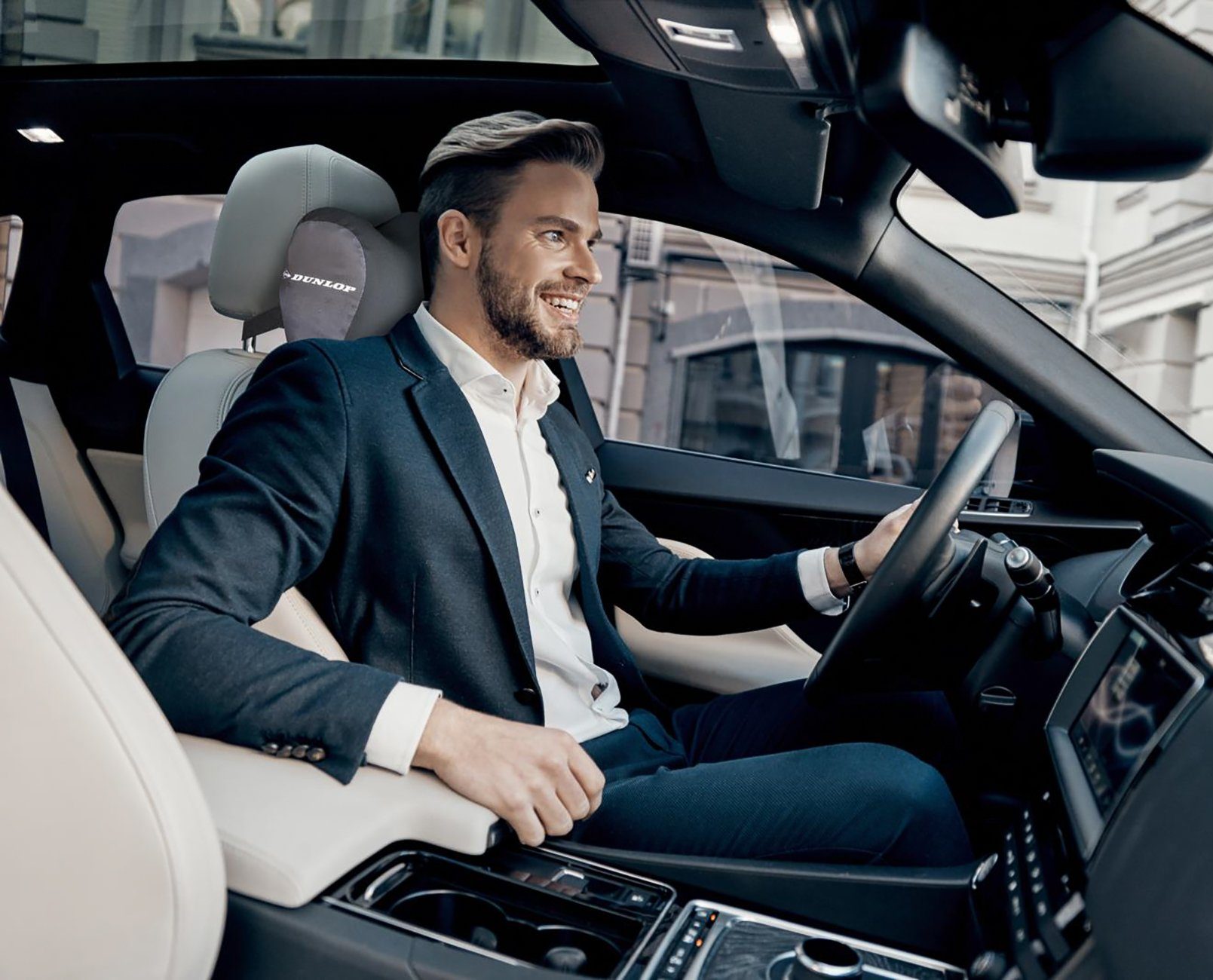 Dunlop Nackenkissen Nackenkissen für PKW-Sitze, KFZ, Auto, PKW, Kissen, Nac günstig online kaufen