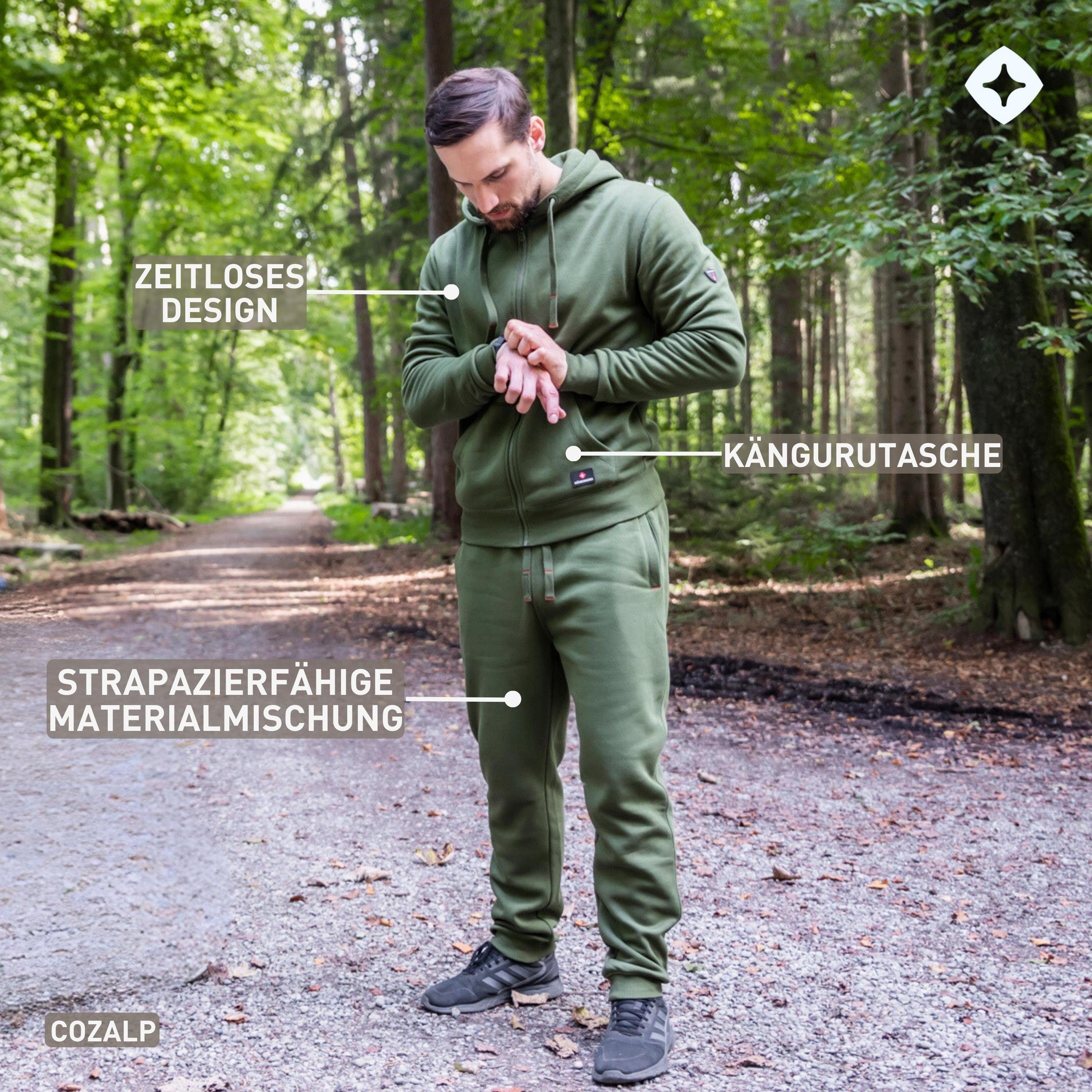 Höhenhorn Trainingsanzug Cozalp Herren Jogging Anzug für Männer Hausanzug Sport, Hochwertige Baumwolle, weiche Innenseite, angenehm warm