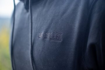 Capricorn Rockwear Kapuzenpullover HOMER black unisex mit Smartphone Tasche, Größen von S bis 5XL