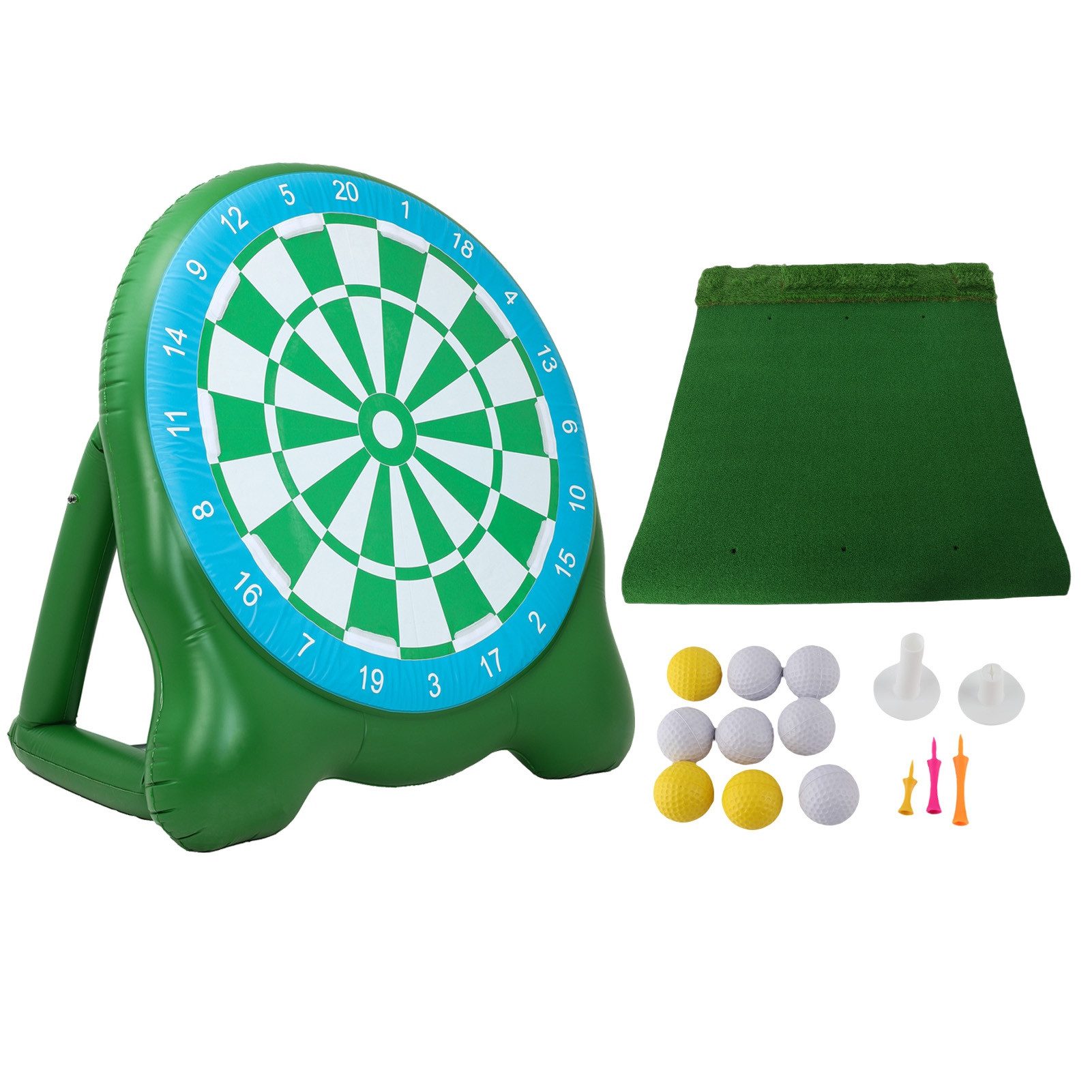 Golf-Abschlagmatte Golf Trainingsmatte 150x120cm rutschfest Abschlagmatte Set