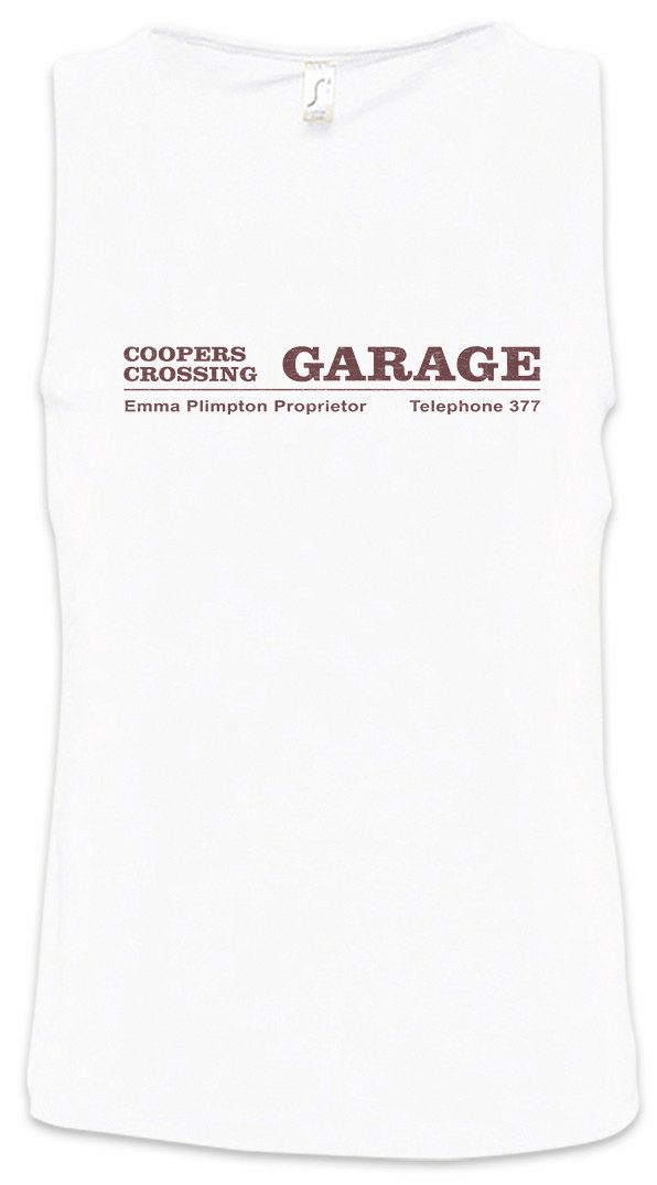 Urban Backwoods Tanktop Coopers Crossing Garage Ärmelloses T-Shirt Emma Flying Proprietor Plimpton Doctors The Australia