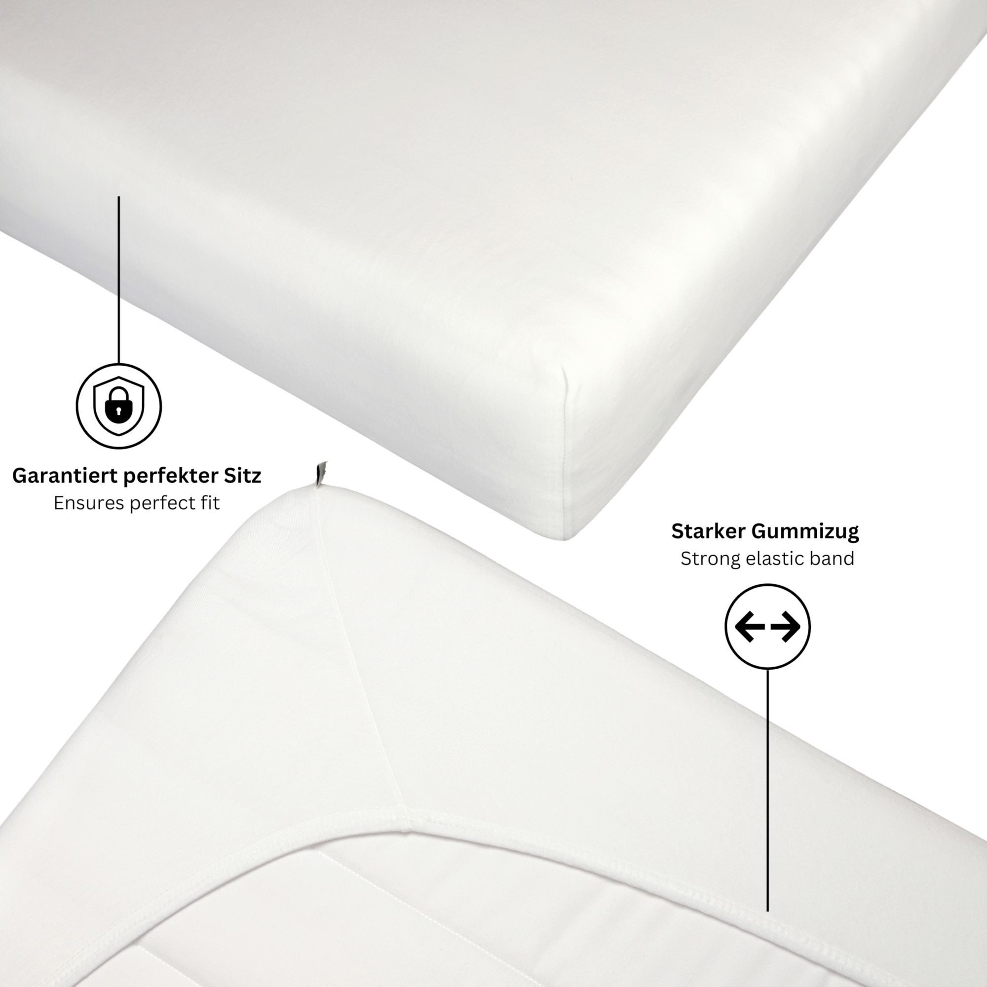 SCHÖNER WOHNEN-Kollektion Spannbettlaken BASIC Spannbettlaken, 95% günstig online kaufen