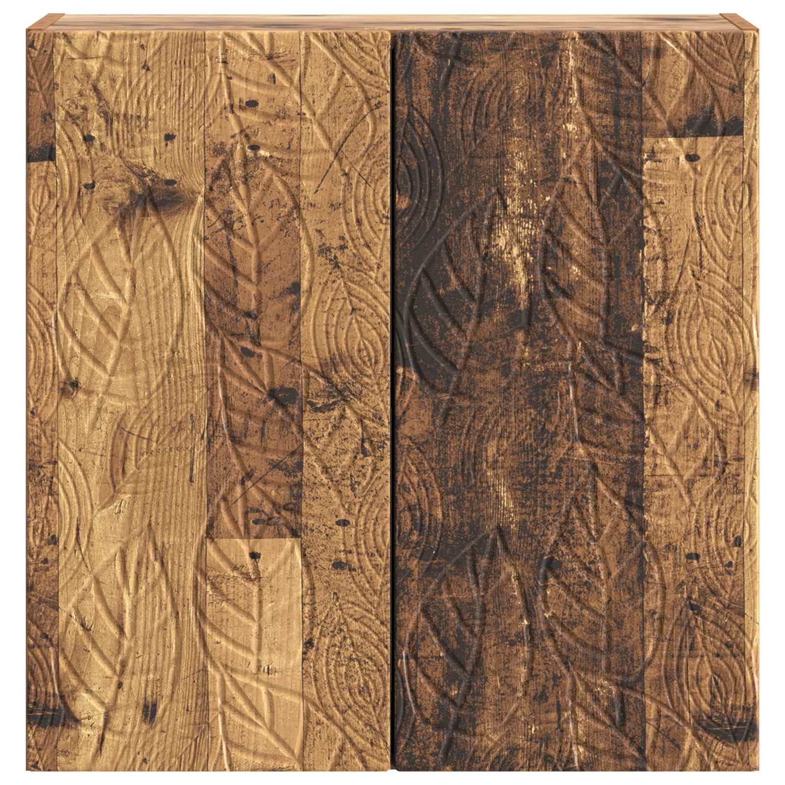 vidaXL Hängeschrank 59 x 31 x 60 cm Hängeschrank Wandschrank Altholz 59x31x60 cm Holzwerks