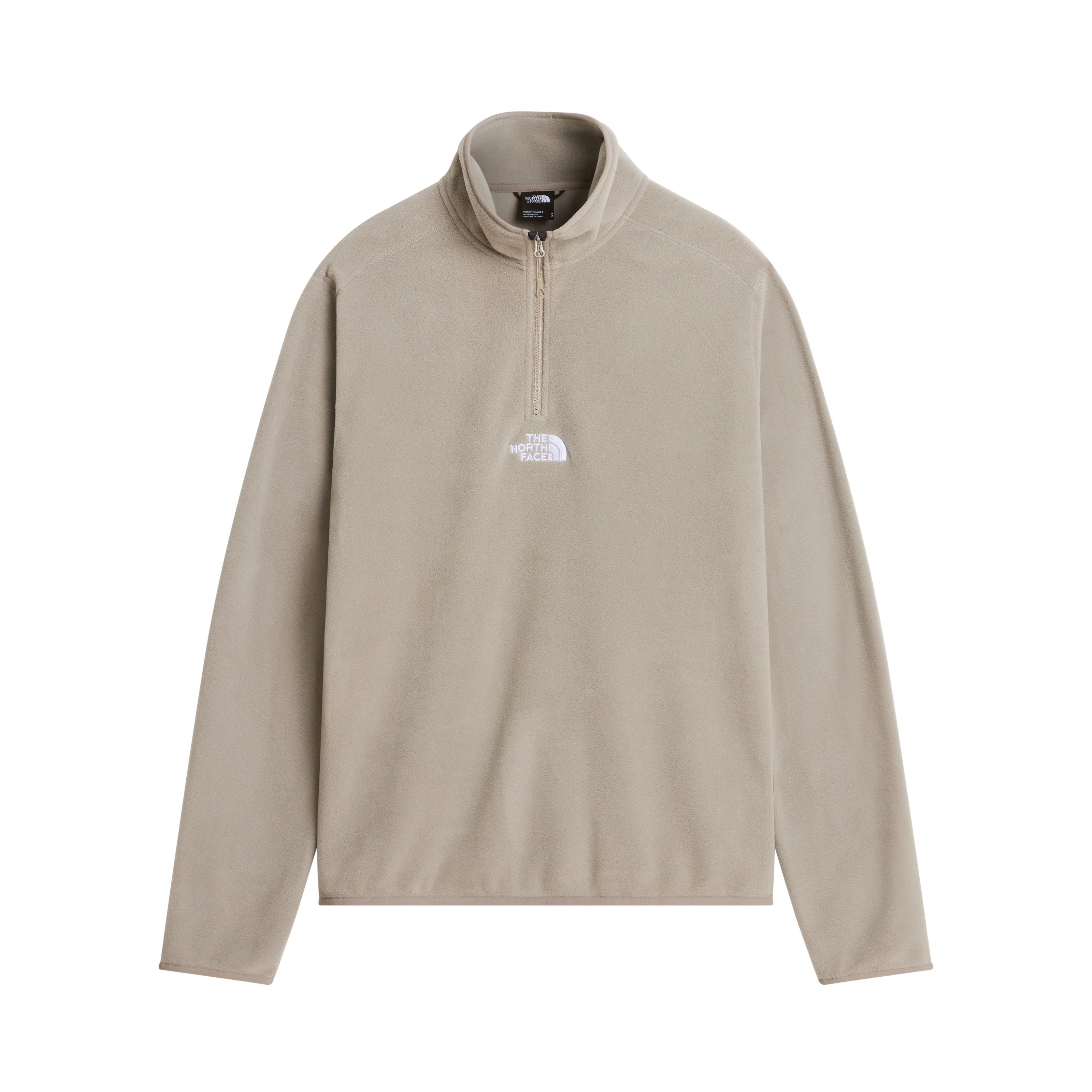 The North Face Fleecepullover M GLACIER 1/4 ZIP - EMBROIDERED LOGO sportlich, mit 1/4-Zip-Design, normaler Länge, atmungsaktiv – Bild 5 von 5